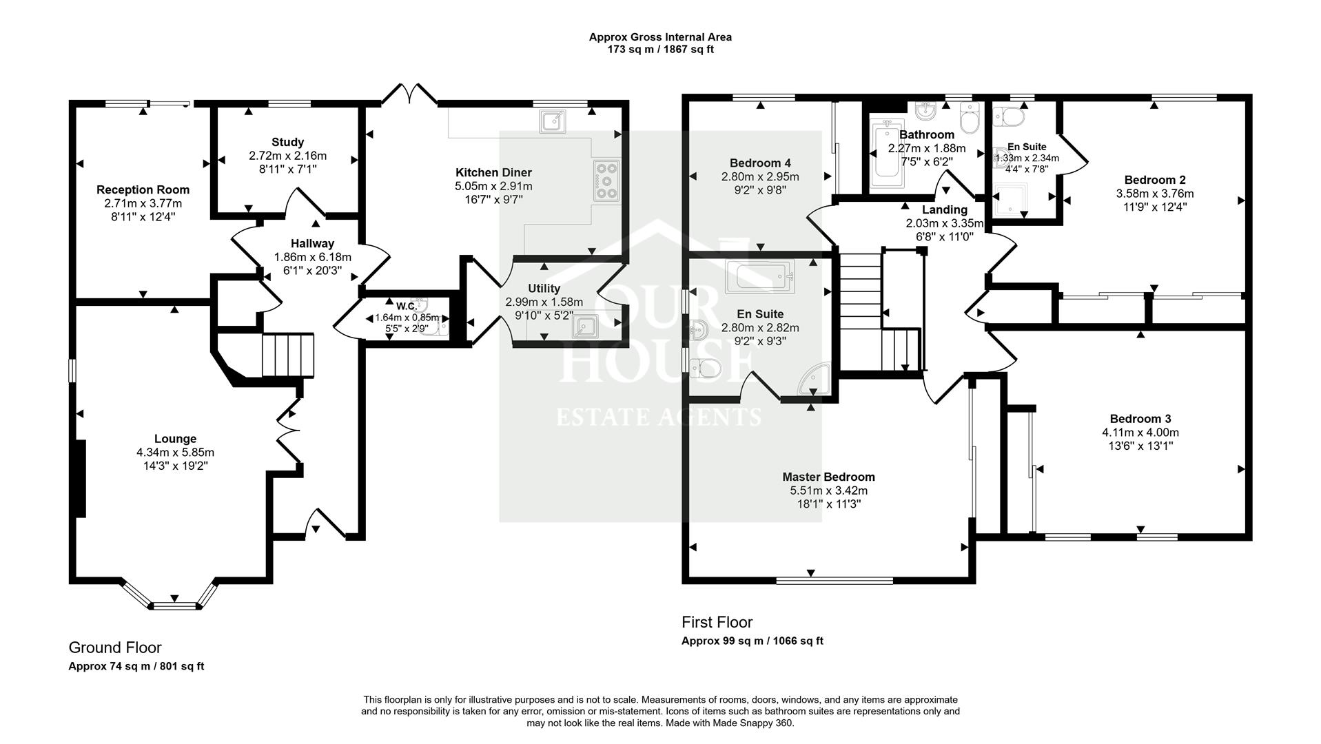 27, The Hawthorns, Hull floorplan