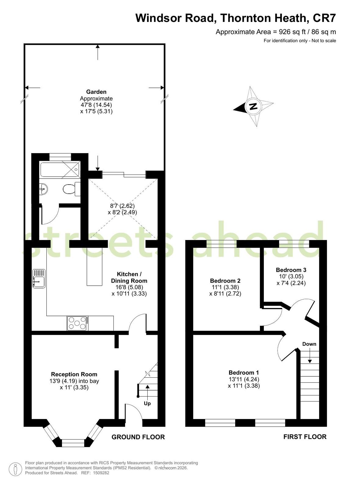 28, Windsor Road, Thornton Heath floorplan