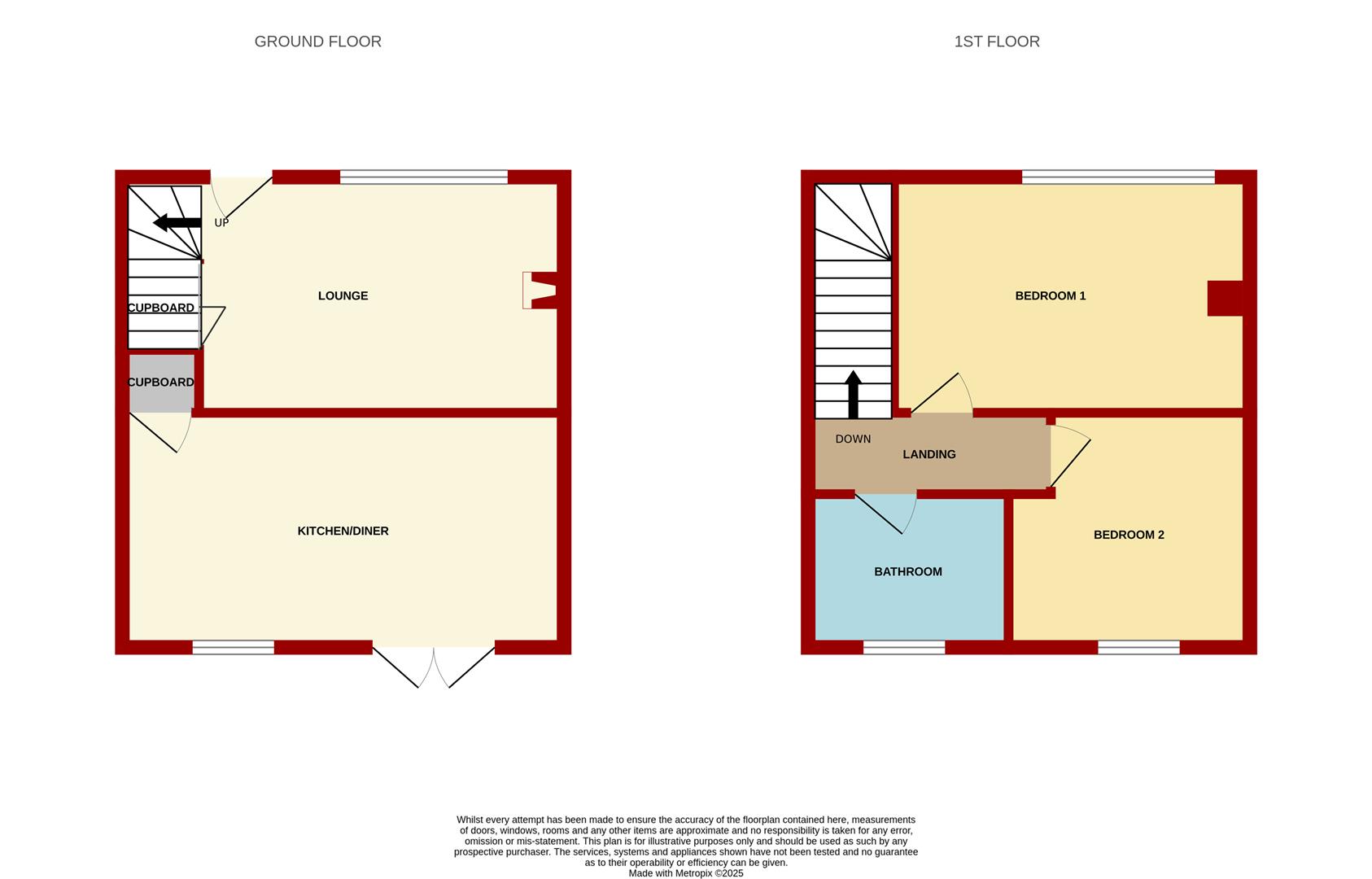 14, Churchill Way, Mitcheldean floorplan