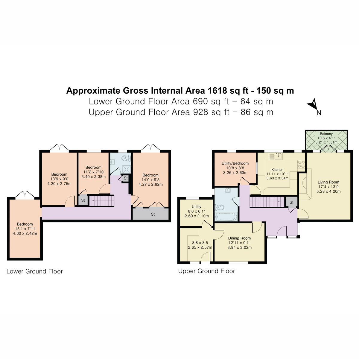 87, Trenance Road, St. Austell floorplan