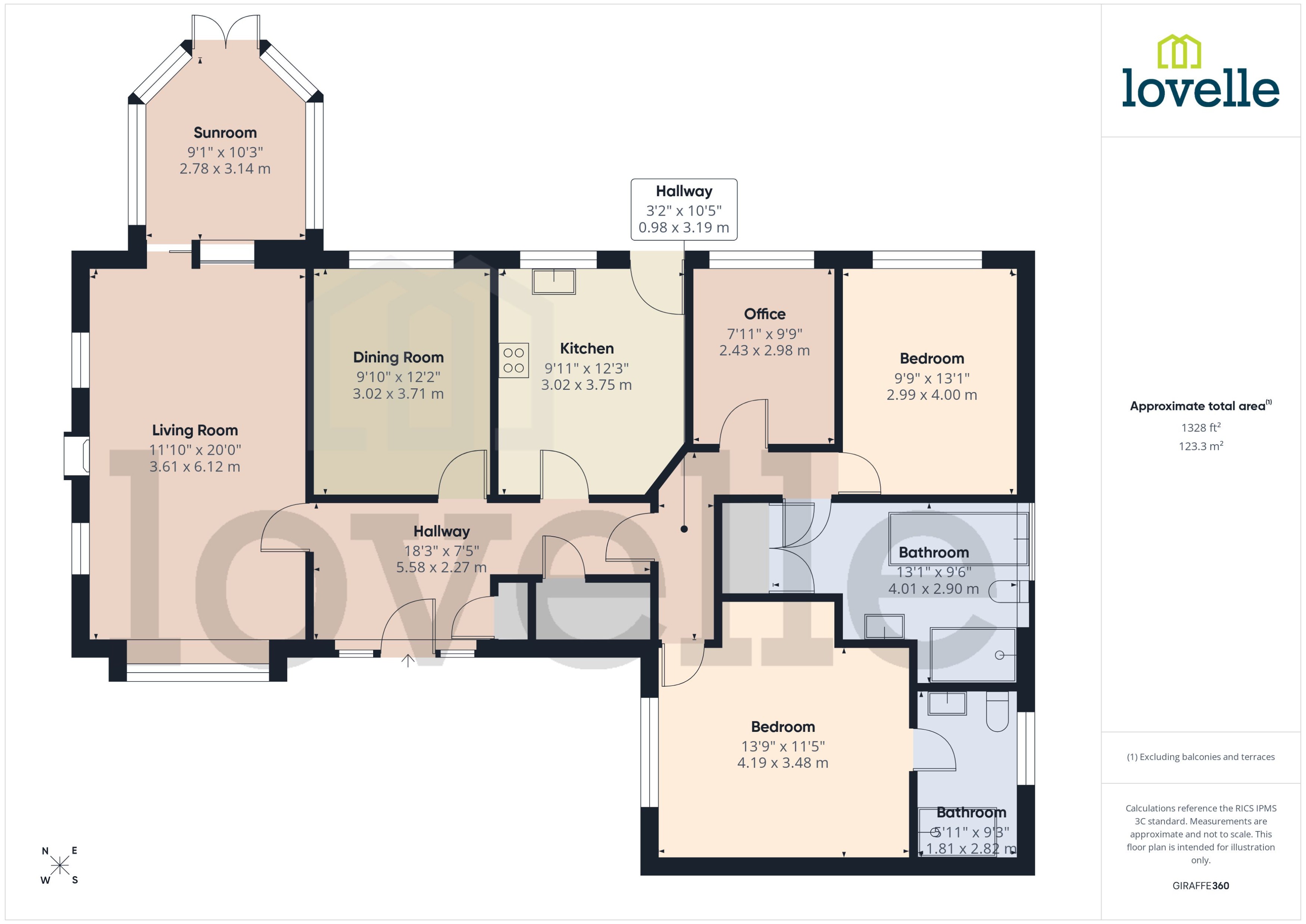 3, Kingfishers  Kennel Walk, Reepham floorplan
