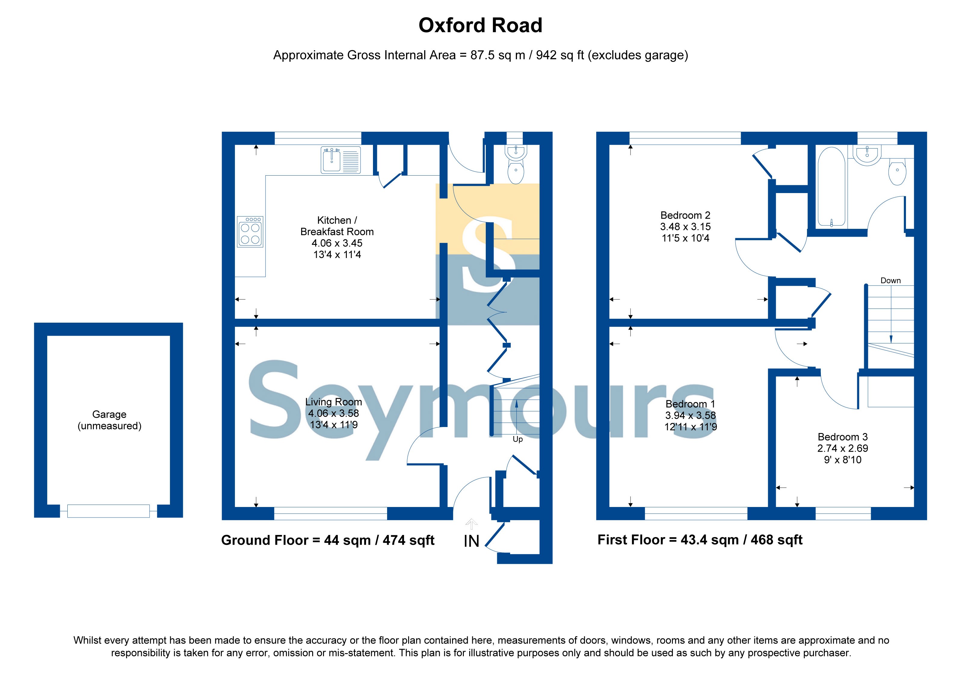 72, Oxford Road, Sandhurst floorplan