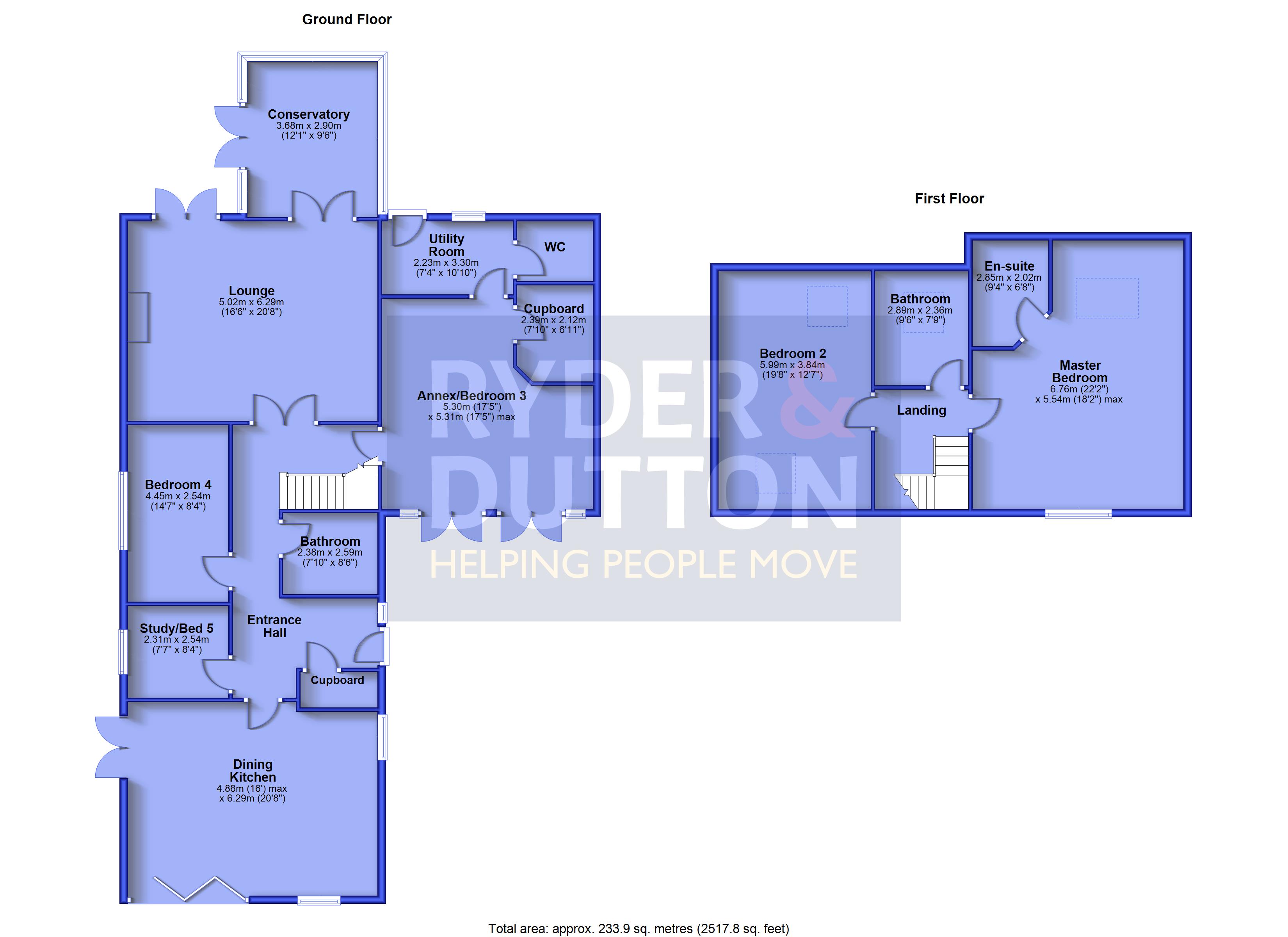 31A, Gynn Lane, Holmfirth floorplan