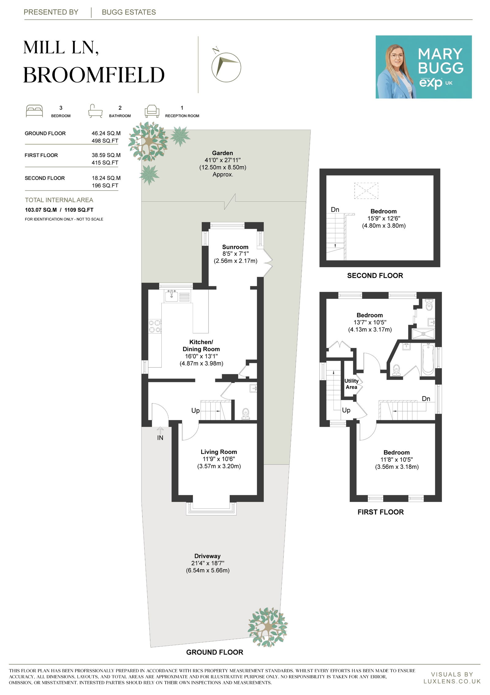 45a, Mill Lane, Chelmsford floorplan