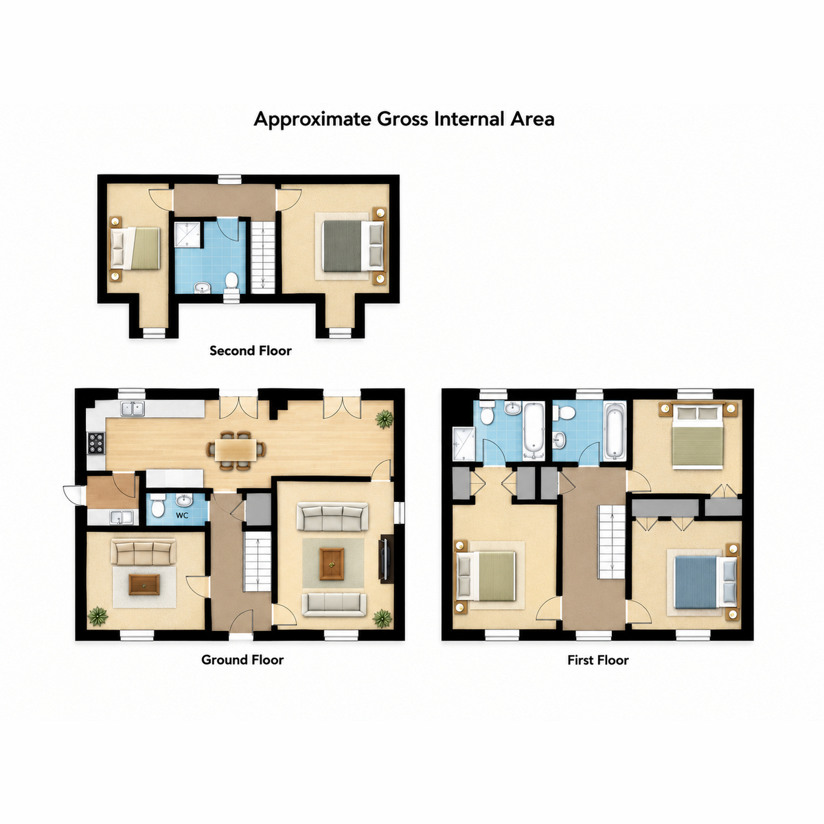 11, Heron Drive, Hengoed floorplan