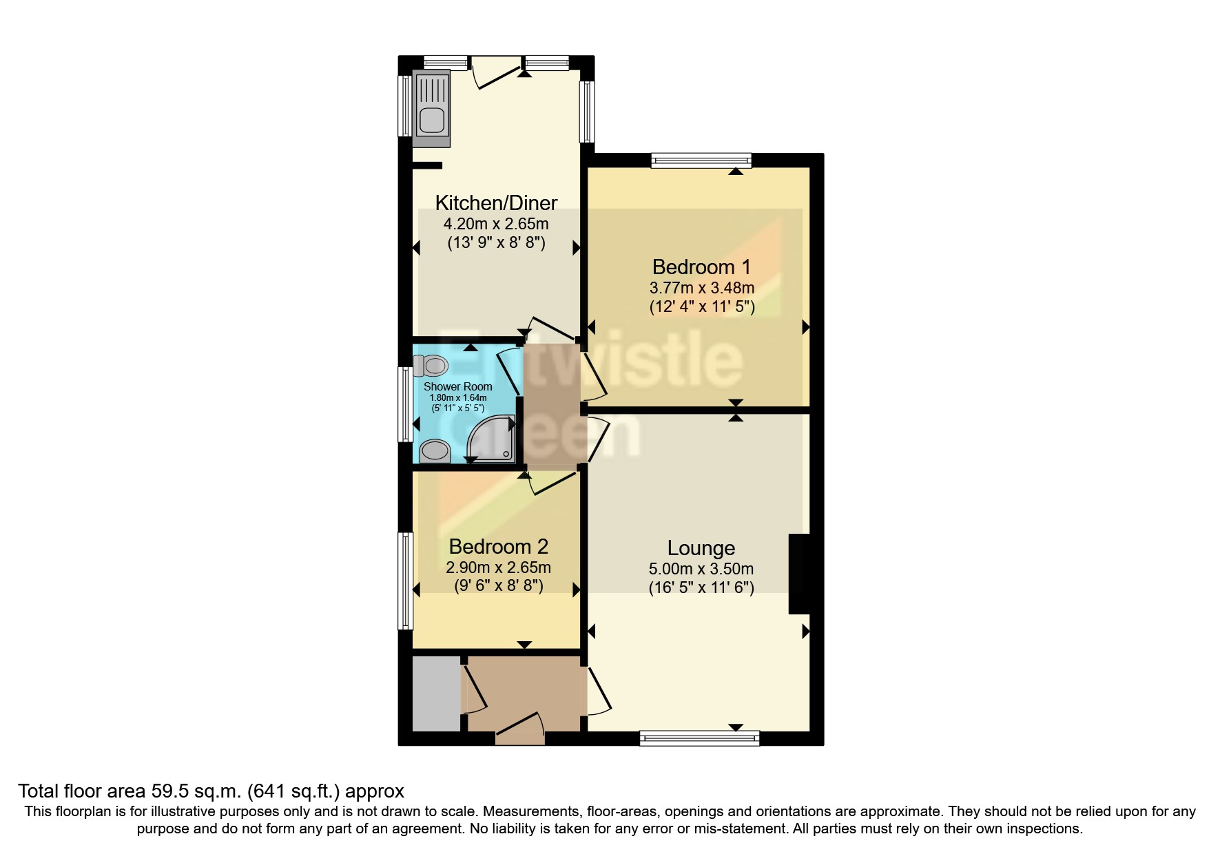 Manley Crescent, Westhoughton, Bolton BL5, 2 bedroom bungalow for sale