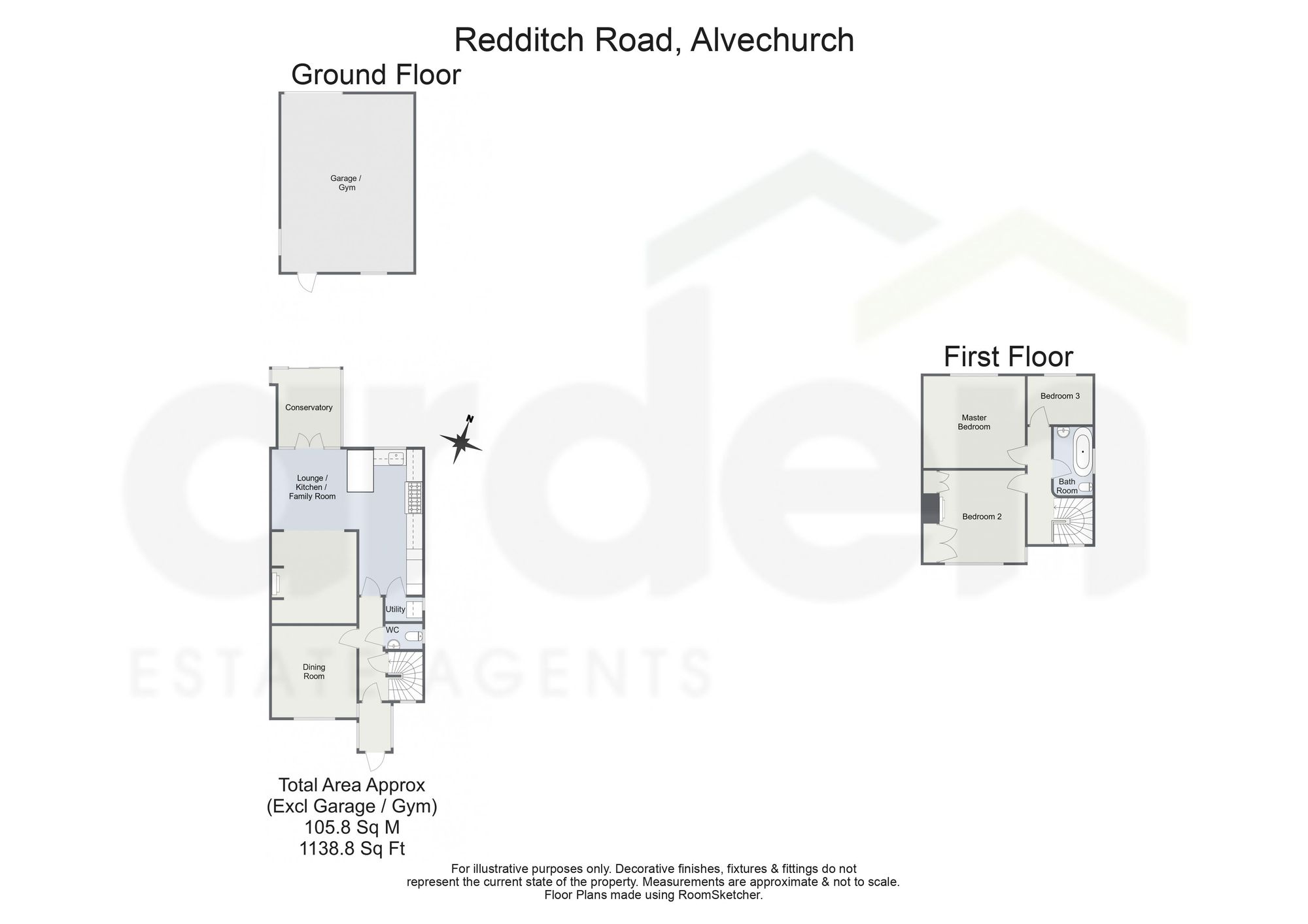 8 Redditch Road, Birmingham floorplan