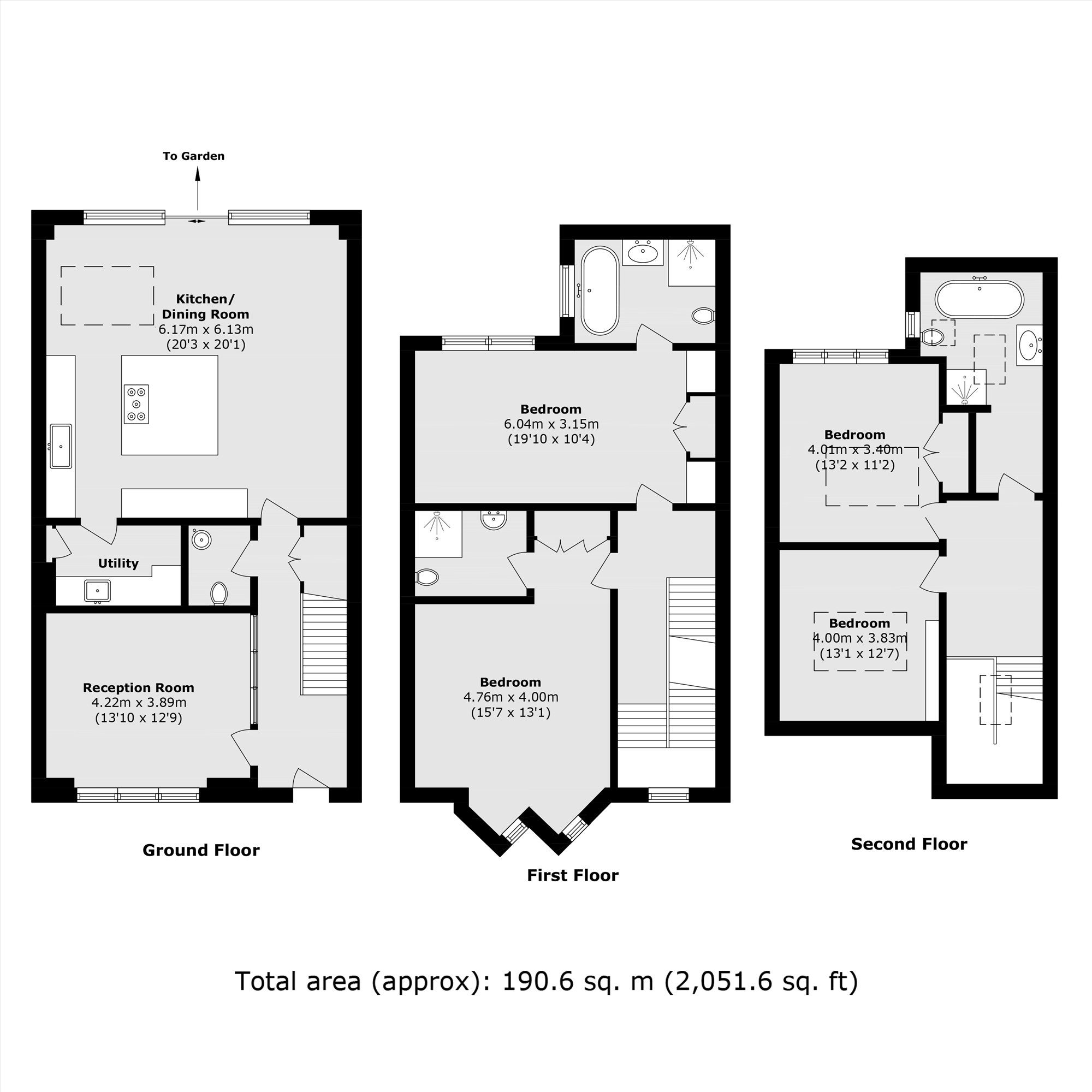 2, Winston Close, Raynes Park floorplan