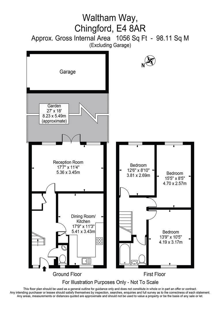 Waltham Way, Chingford E4, 3 bedroom terraced house for sale 66777322