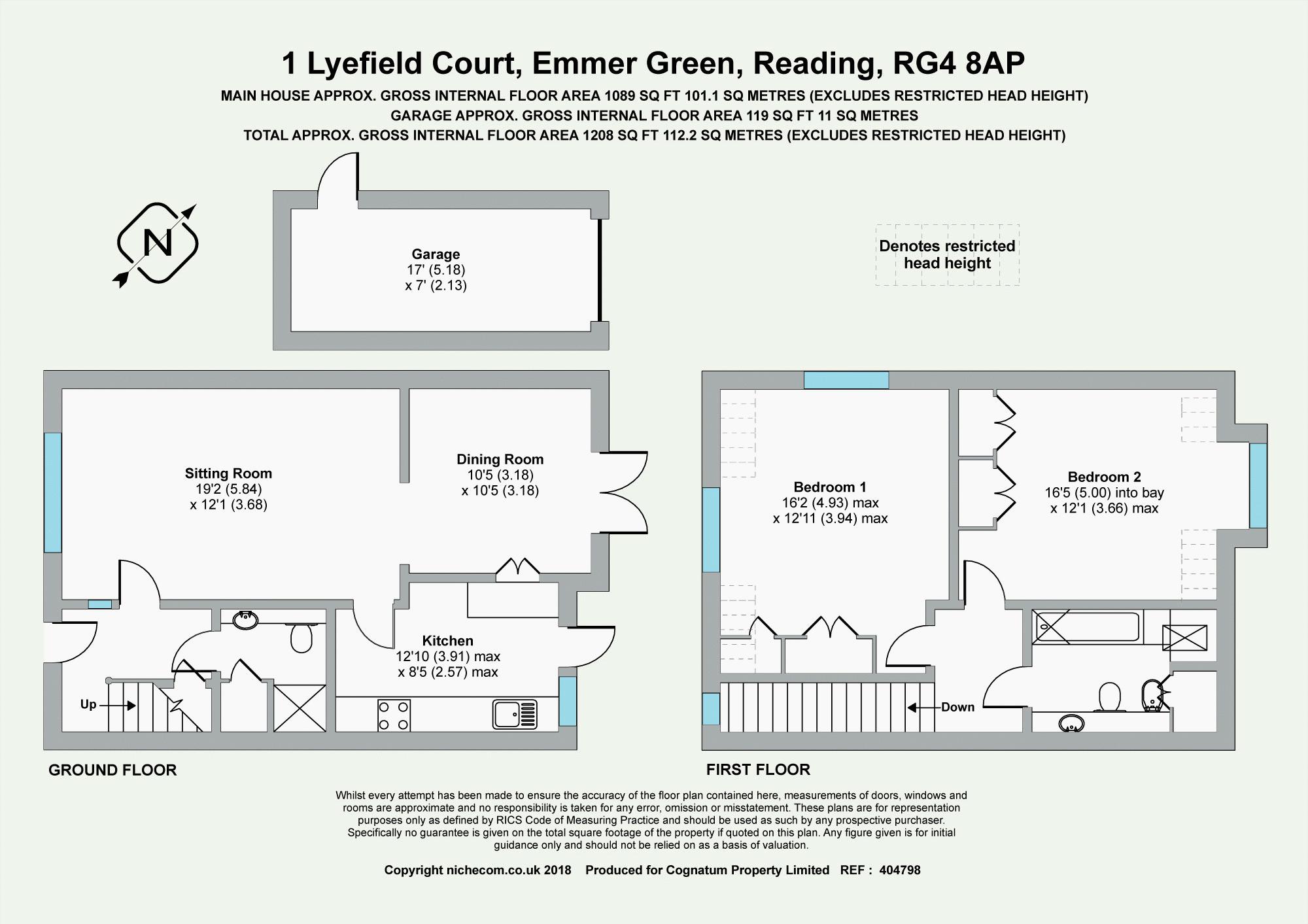 2 Bedrooms  for sale in Lyefield Court, Emmer Green, Reading RG4