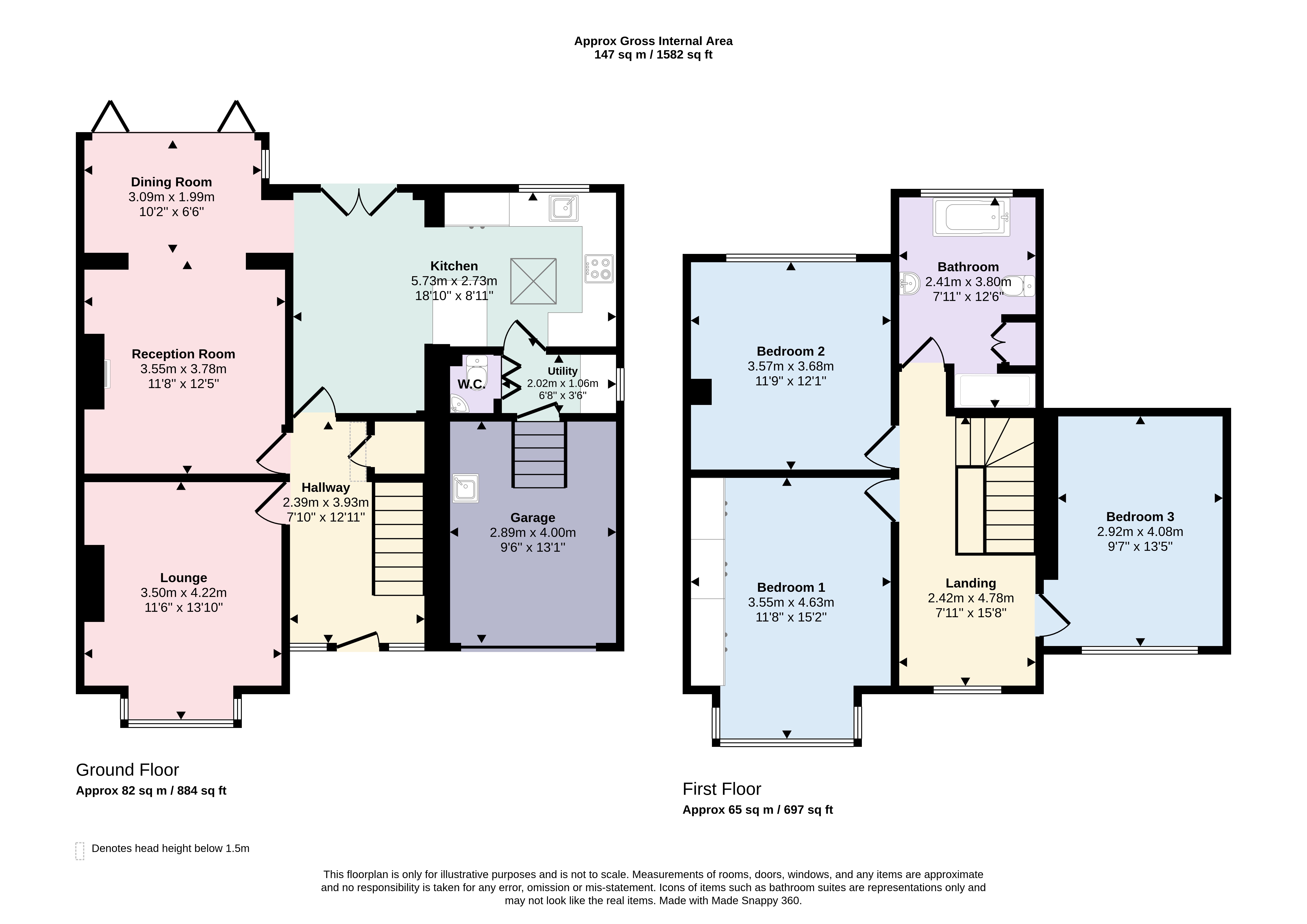 16, Hillside, Llanelli floorplan