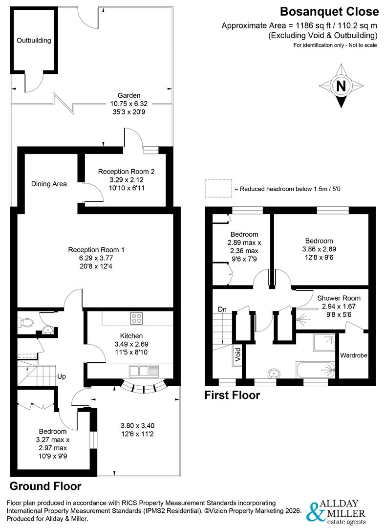 28A, Bosanquet Close, Uxbridge floorplan