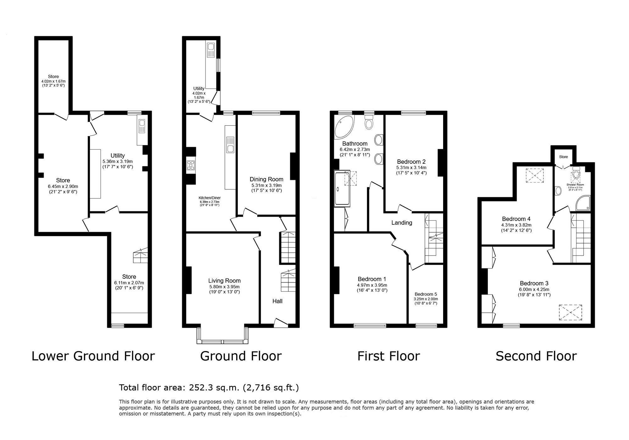 8 Oak Road, Leeds floorplan