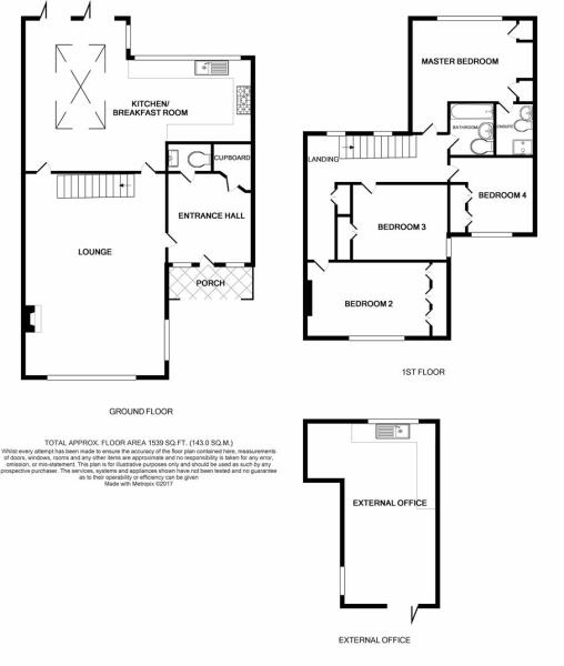 4 Bedrooms Semi-detached house to rent in Tudor Villas, Burton Lane, Cheshunt, Waltham Cross EN7