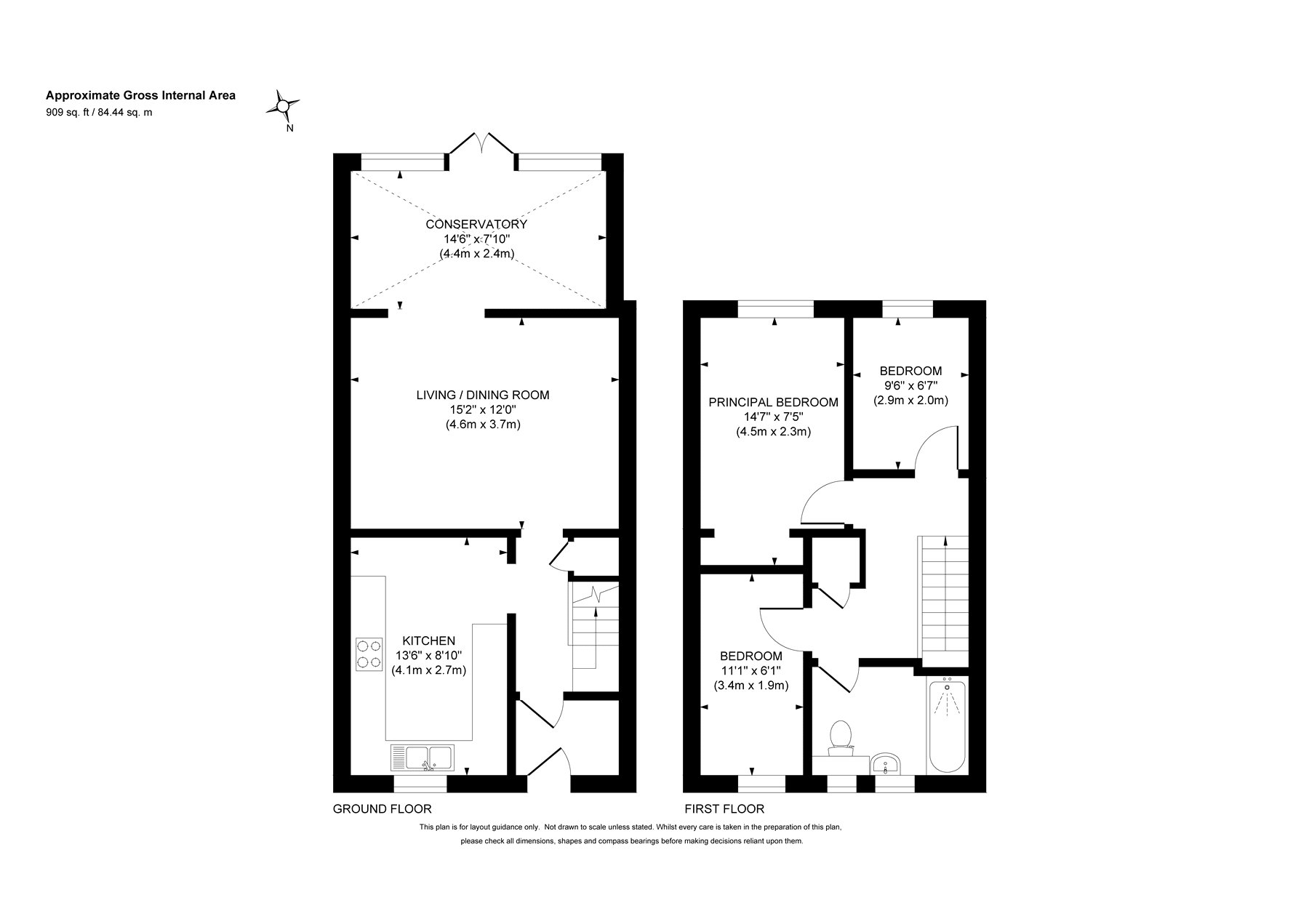 14, William Russell Court, Surrey floorplan