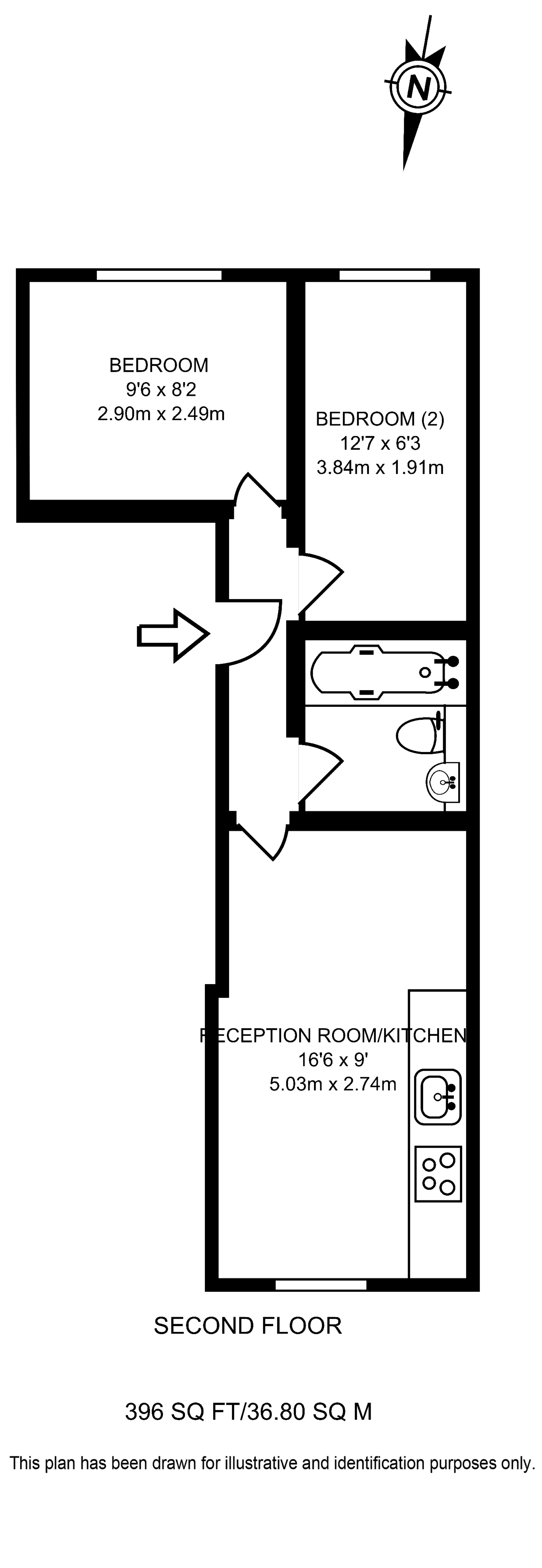 Hackney Road, Shoreditch floorplan