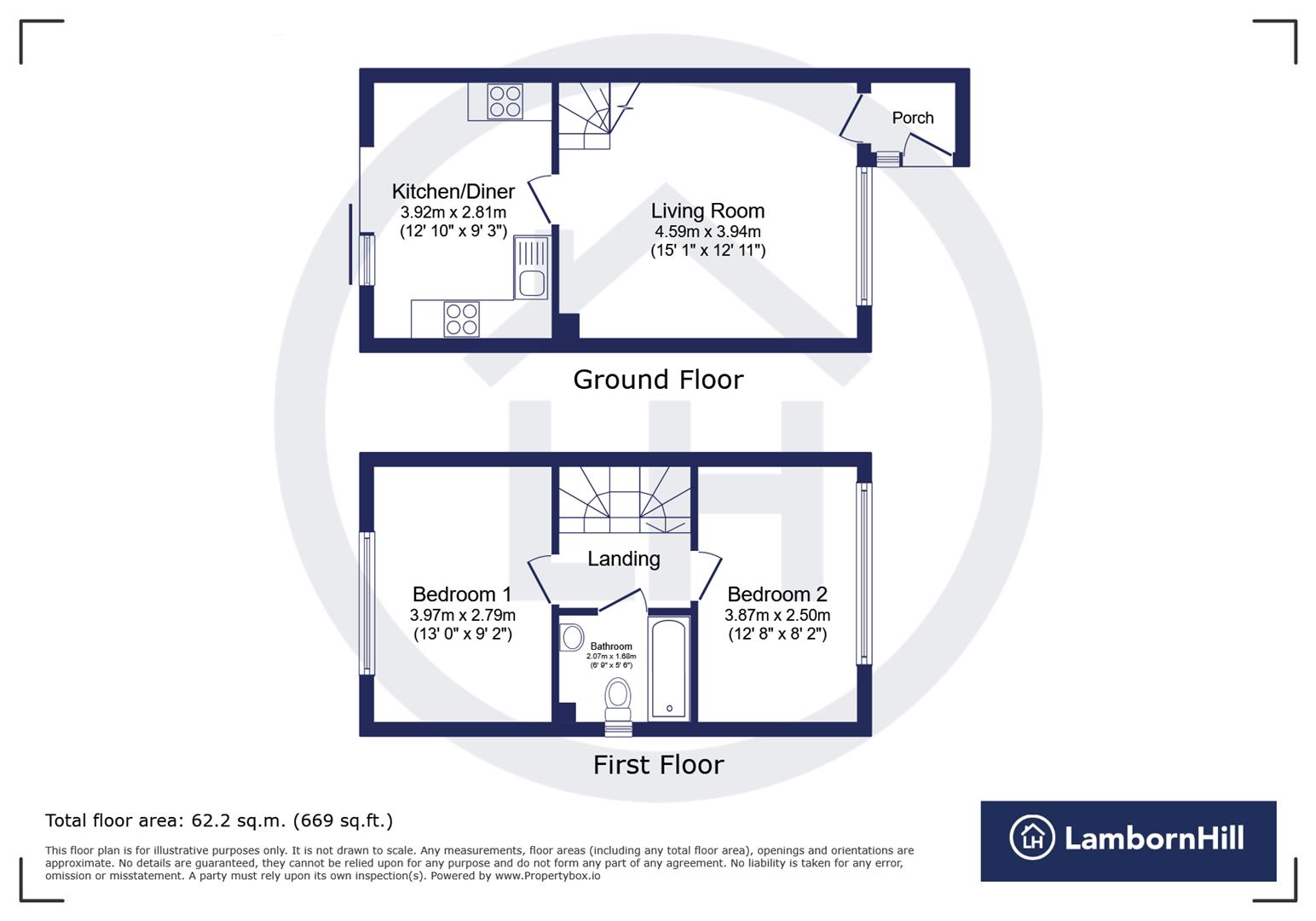 37, Harvesters Close, Gillingham floorplan