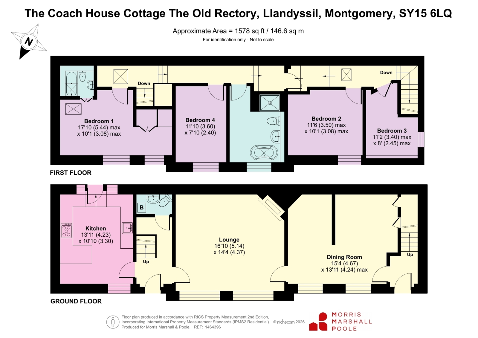 The Coach House Cottage, Montgomery floorplan