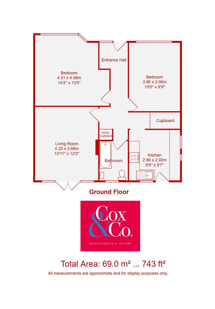 115, Valley Road, Portslade floorplan