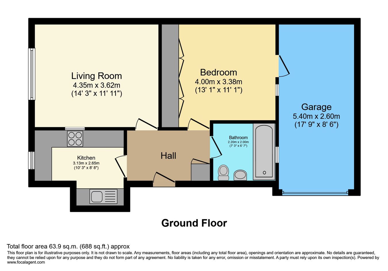 28, Shapland Way, London floorplan