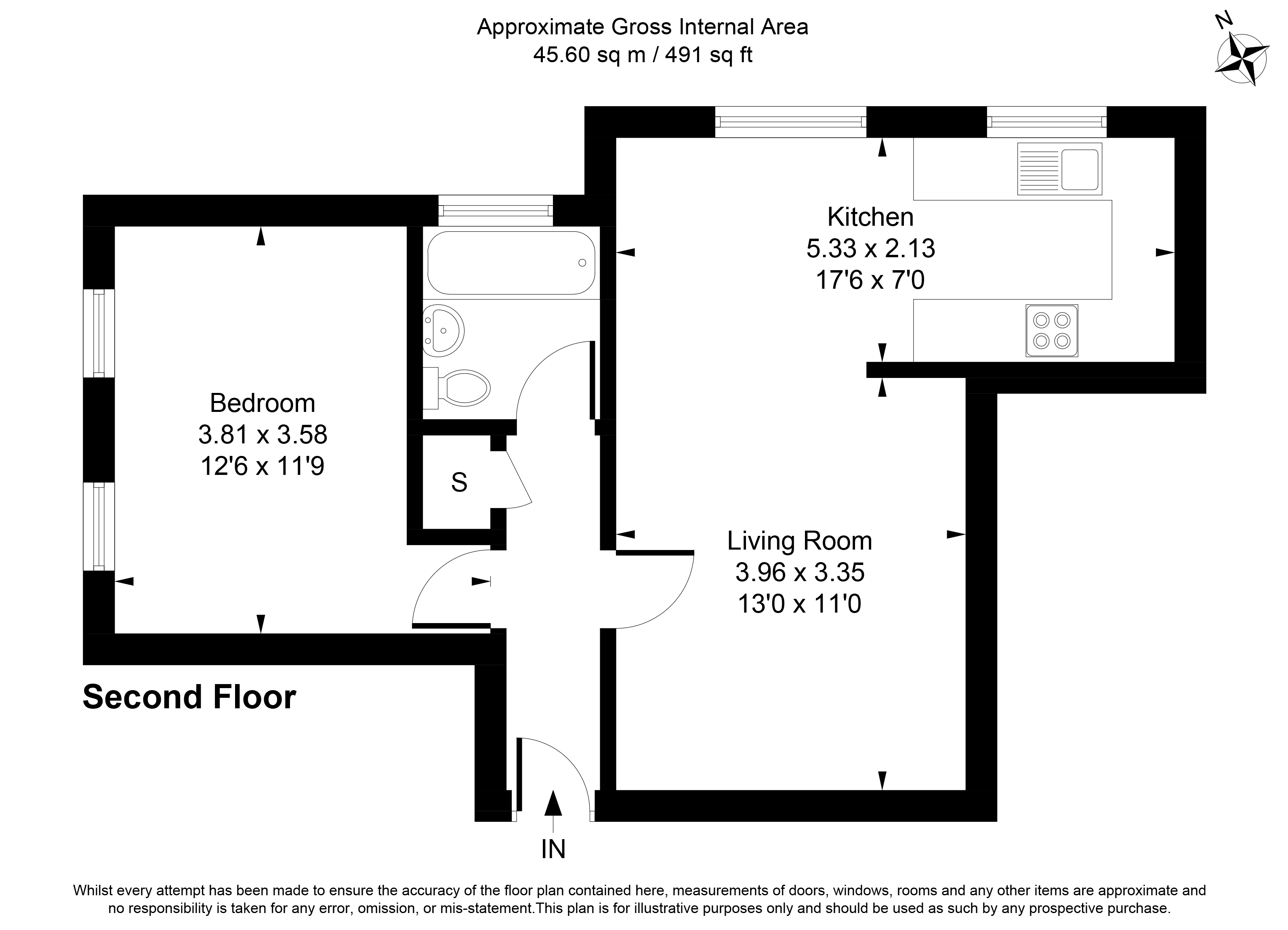 8, Chessholme Court, Sunbury-on-Thames floorplan