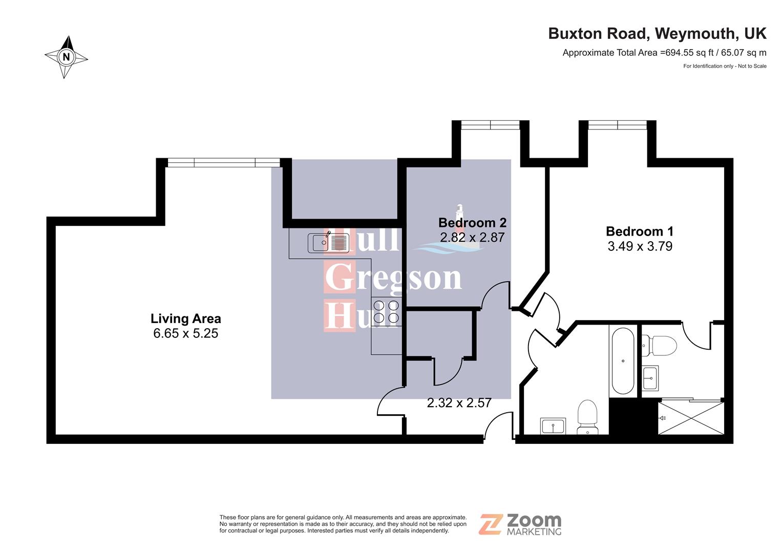 Buxton Road, Weymouth floorplan