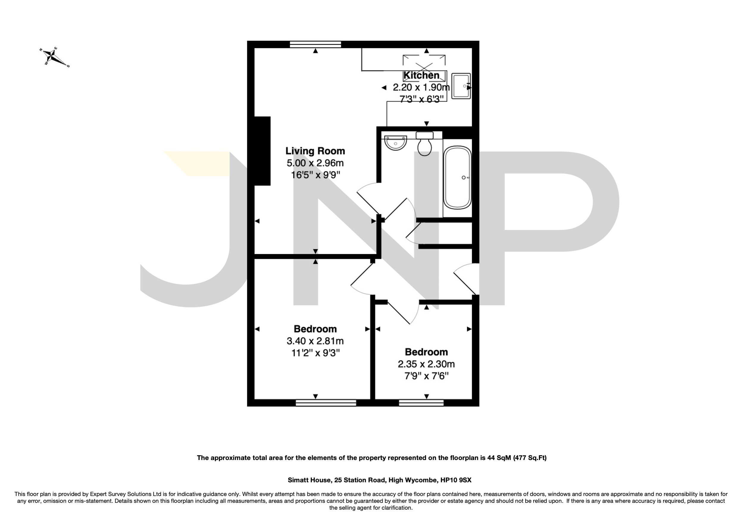 4 Simatt House, 25, Station Road, High Wycombe floorplan