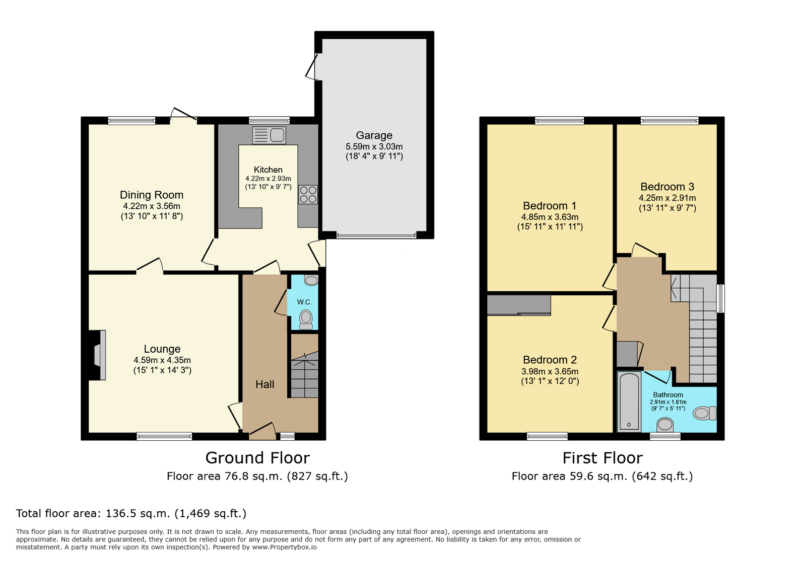 36, The Hawthorns, York floorplan