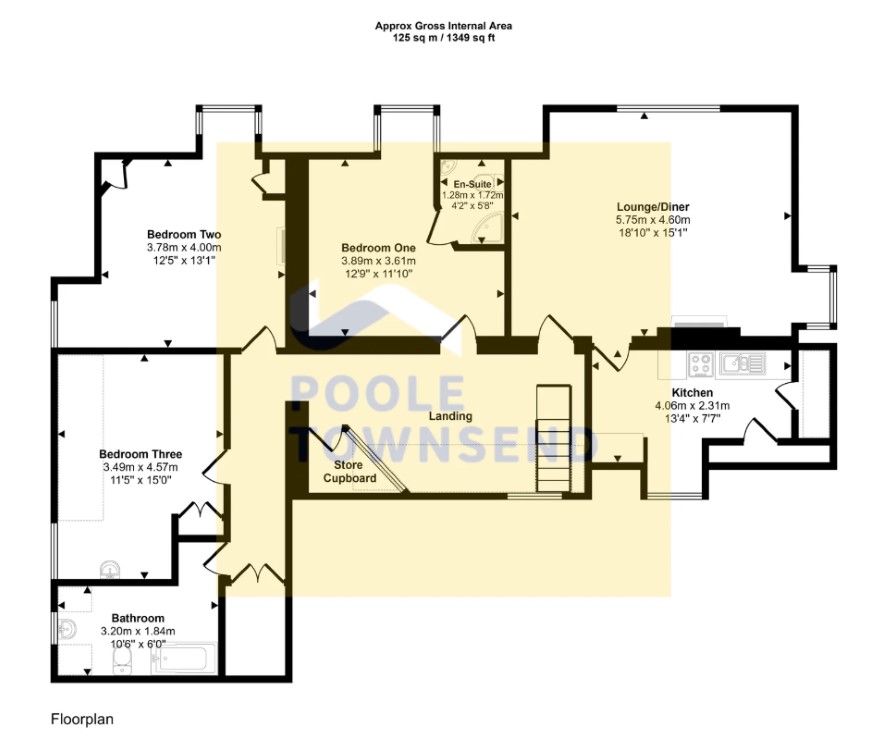 Flat 5, Kilmidyke Mansion, Grange-Over-Sands floorplan