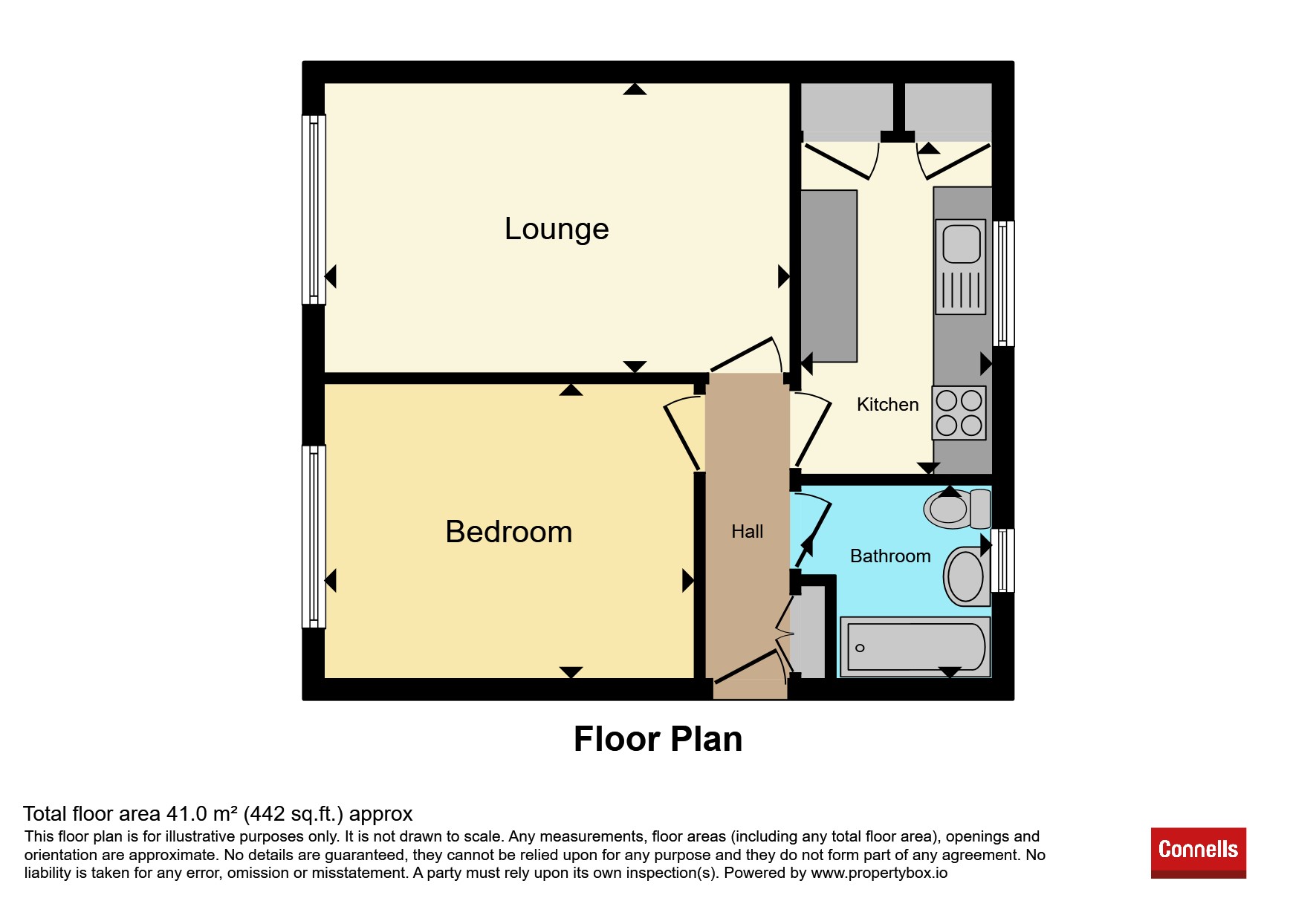 48, Humphries Crescent, Bilston floorplan
