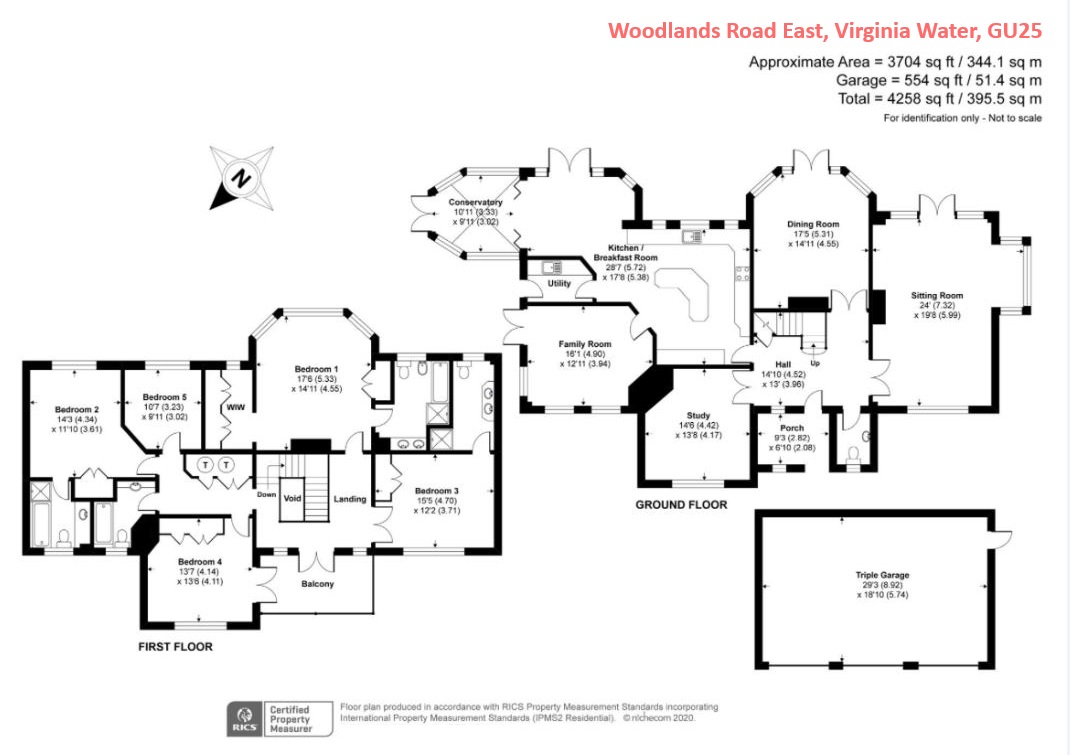 Grasmere, Woodlands Road East, Virginia Water floorplan