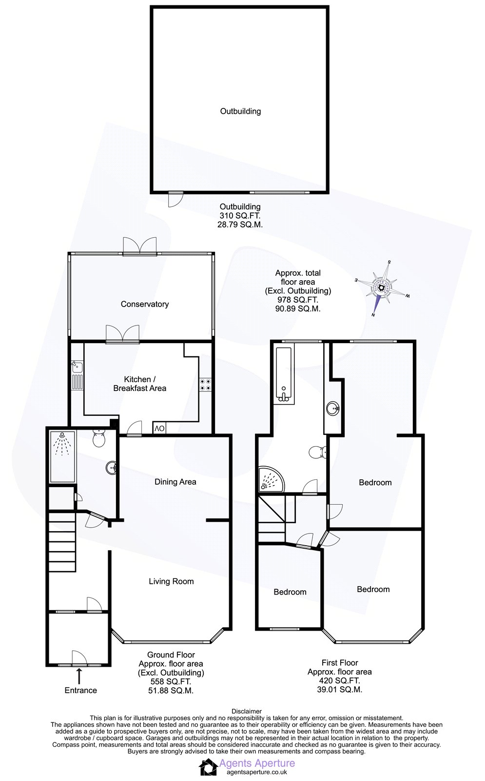 36, Sedgemoor Drive, Dagenham floorplan