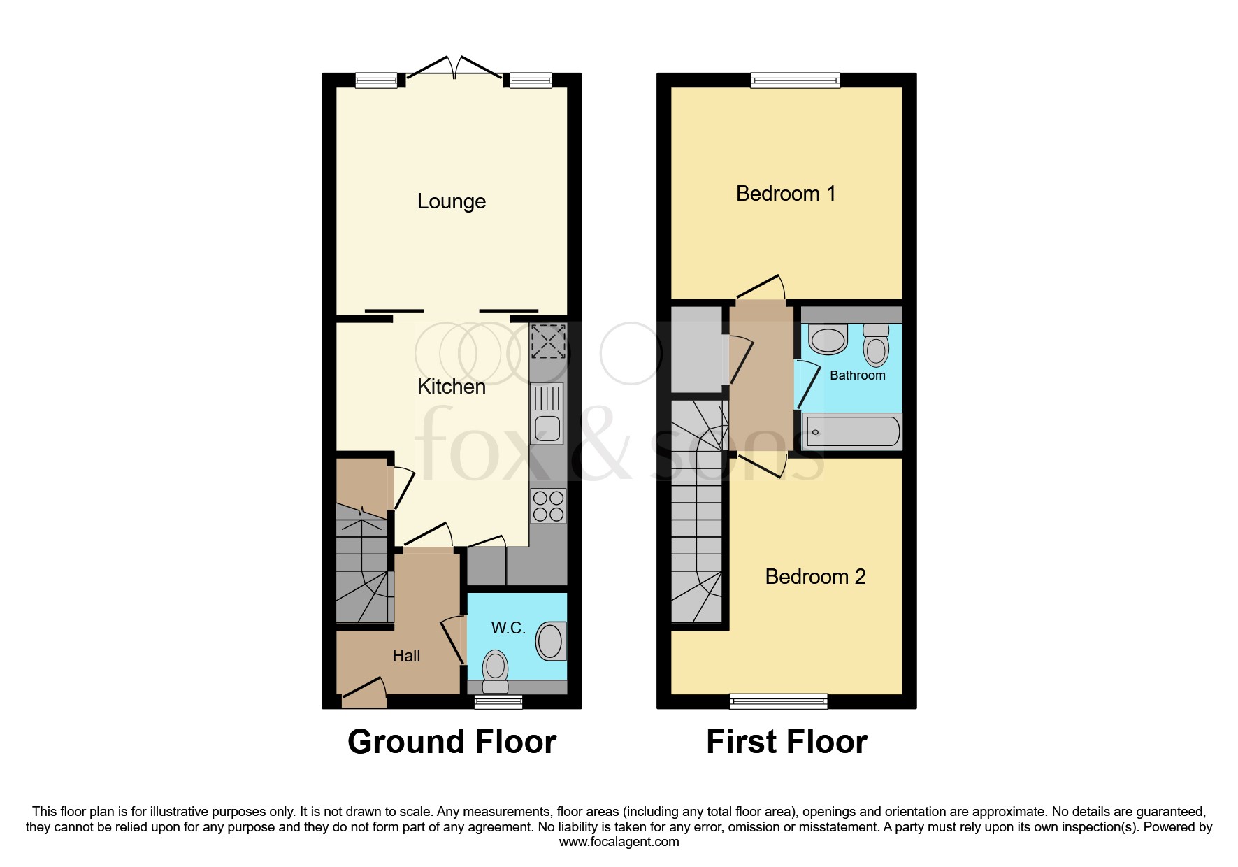 2, Beckley Walk, Southampton floorplan