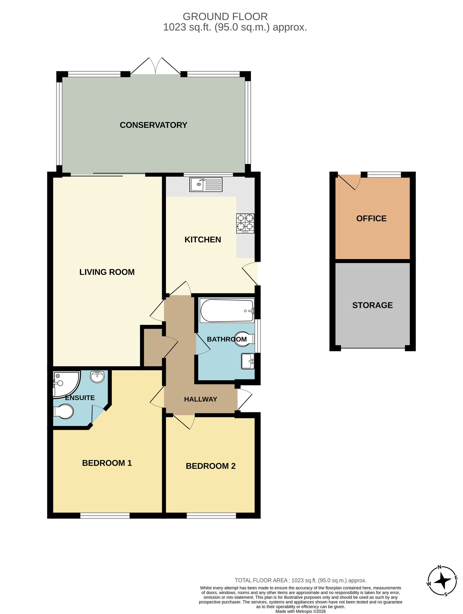 23, St. Johns, Puckeridge floorplan