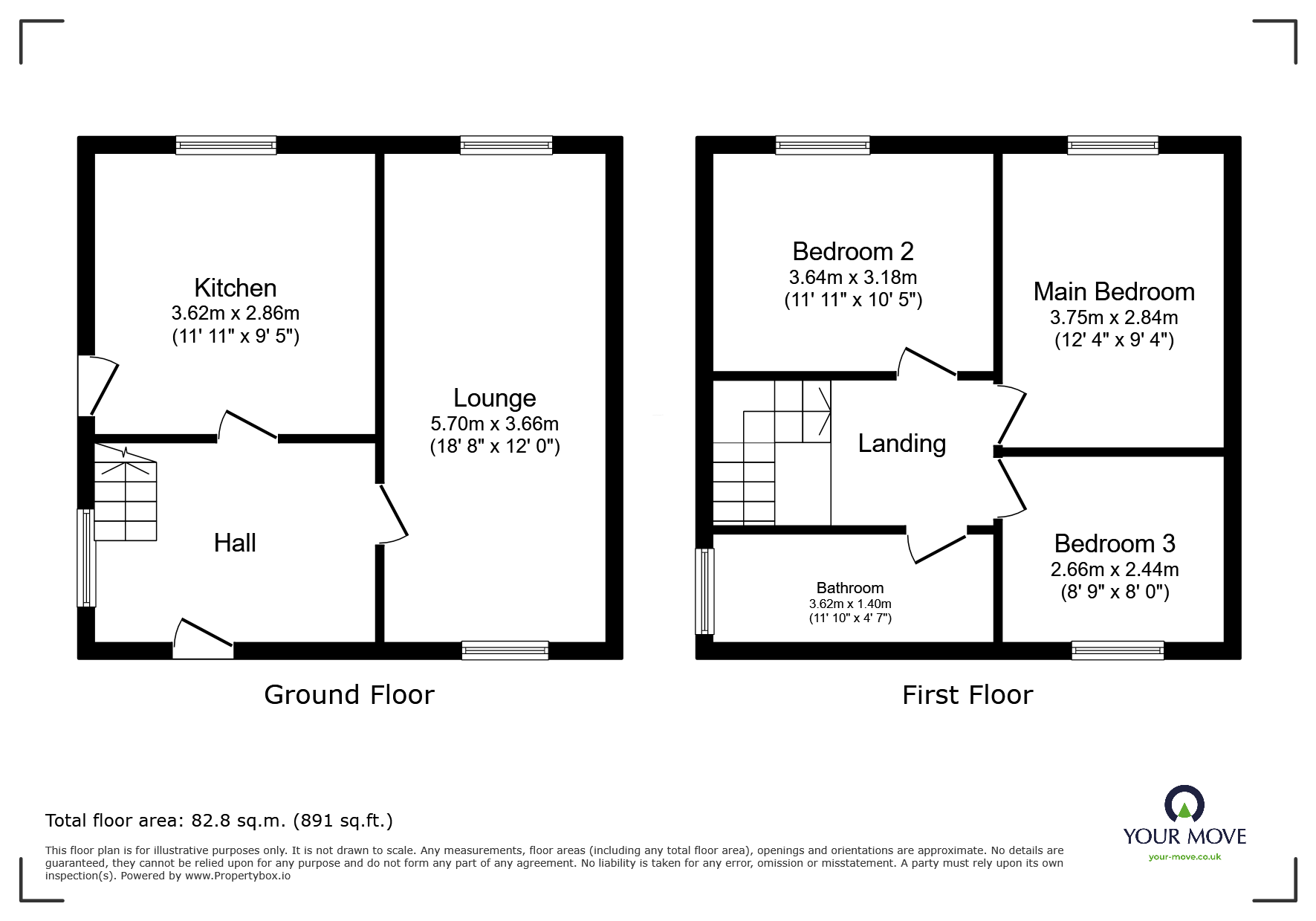 9, Bentley Close, South Yorkshire floorplan
