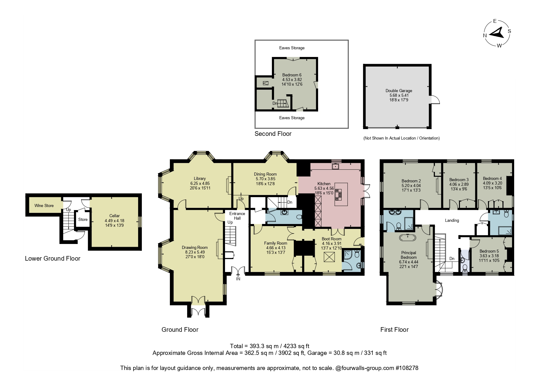 Sunnyside, 1, Falkland Grove, Surrey floorplan
