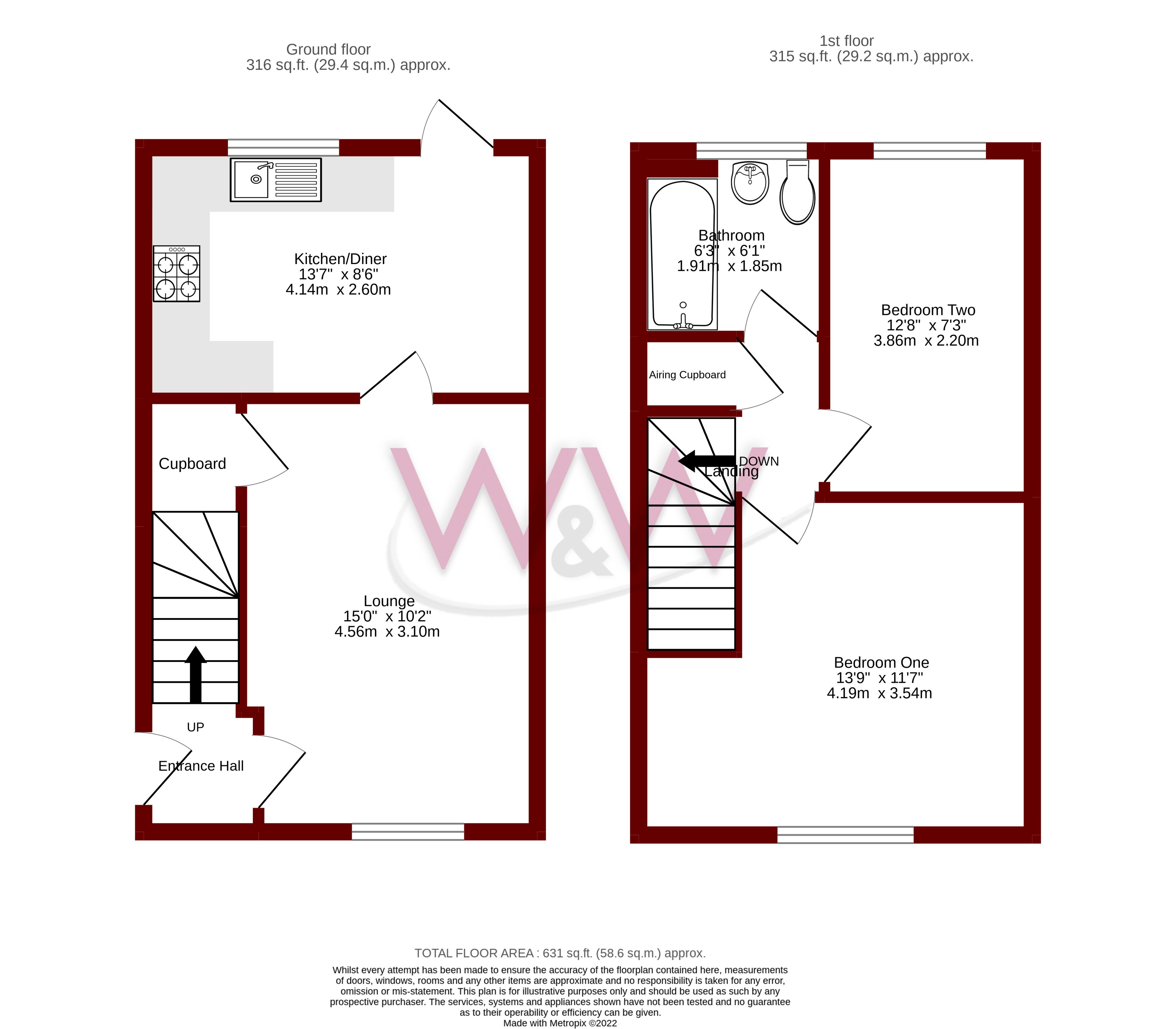 Clydesdale Road, Whiteley, Fareham PO15, 2 bedroom end terrace house for sale 61478925