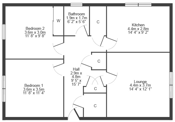 Allander Road, Milngavie, East Dunbartonshire, G62 8PN, East Dunbartonshire floorplan