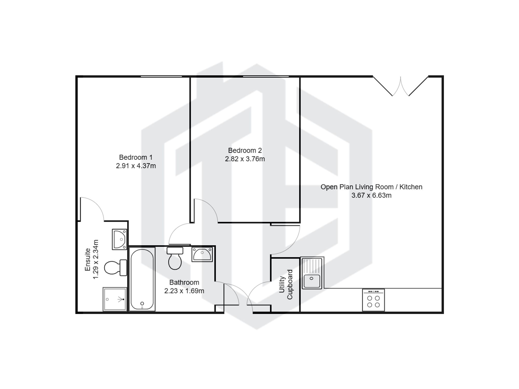 28 The Room Apts Lawson Street, Preston, Preston floorplan