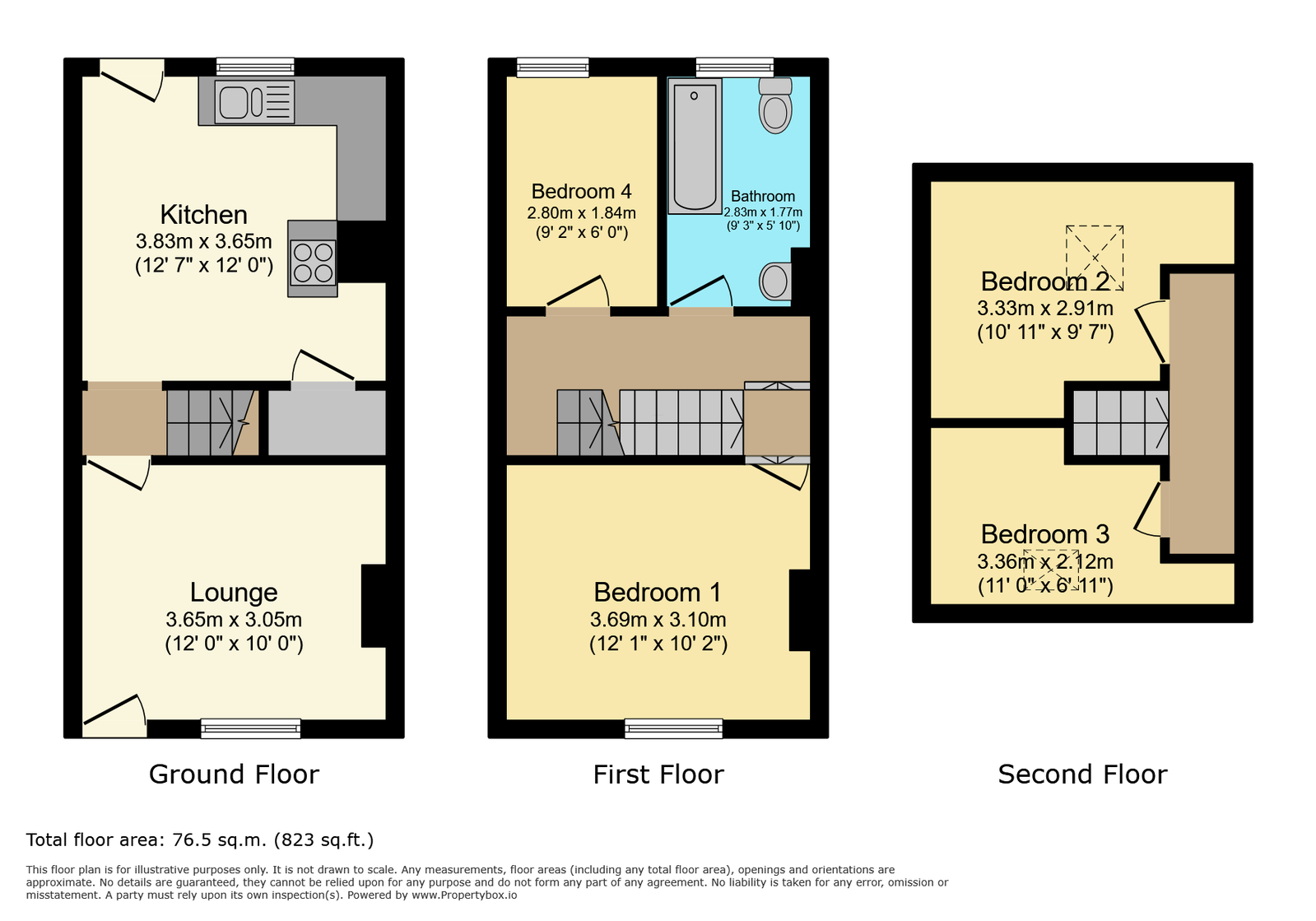 11, Annie Street, Selby floorplan