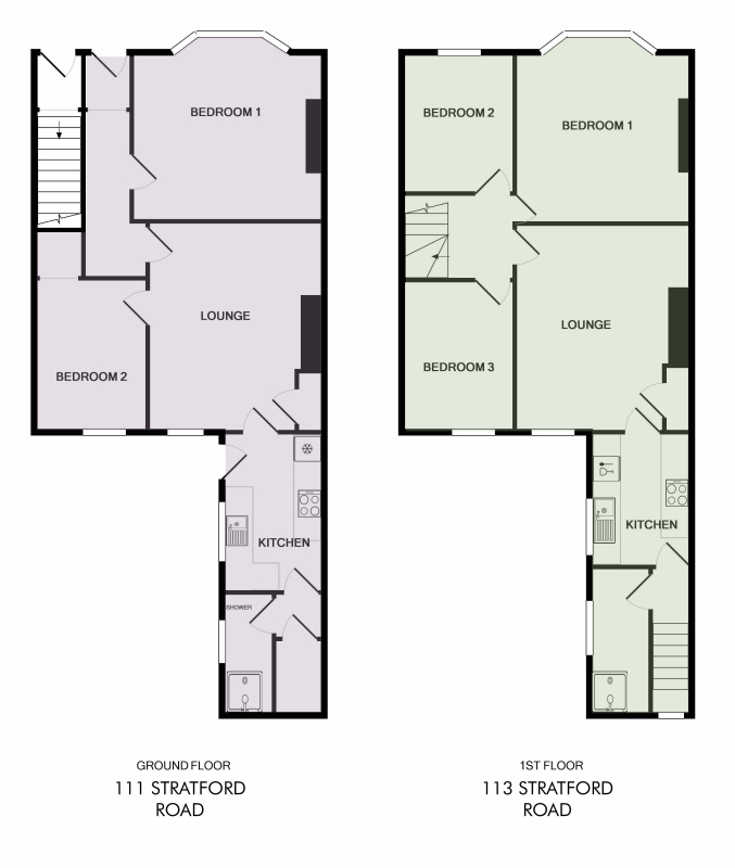 111, Stratford Road, Newcastle floorplan
