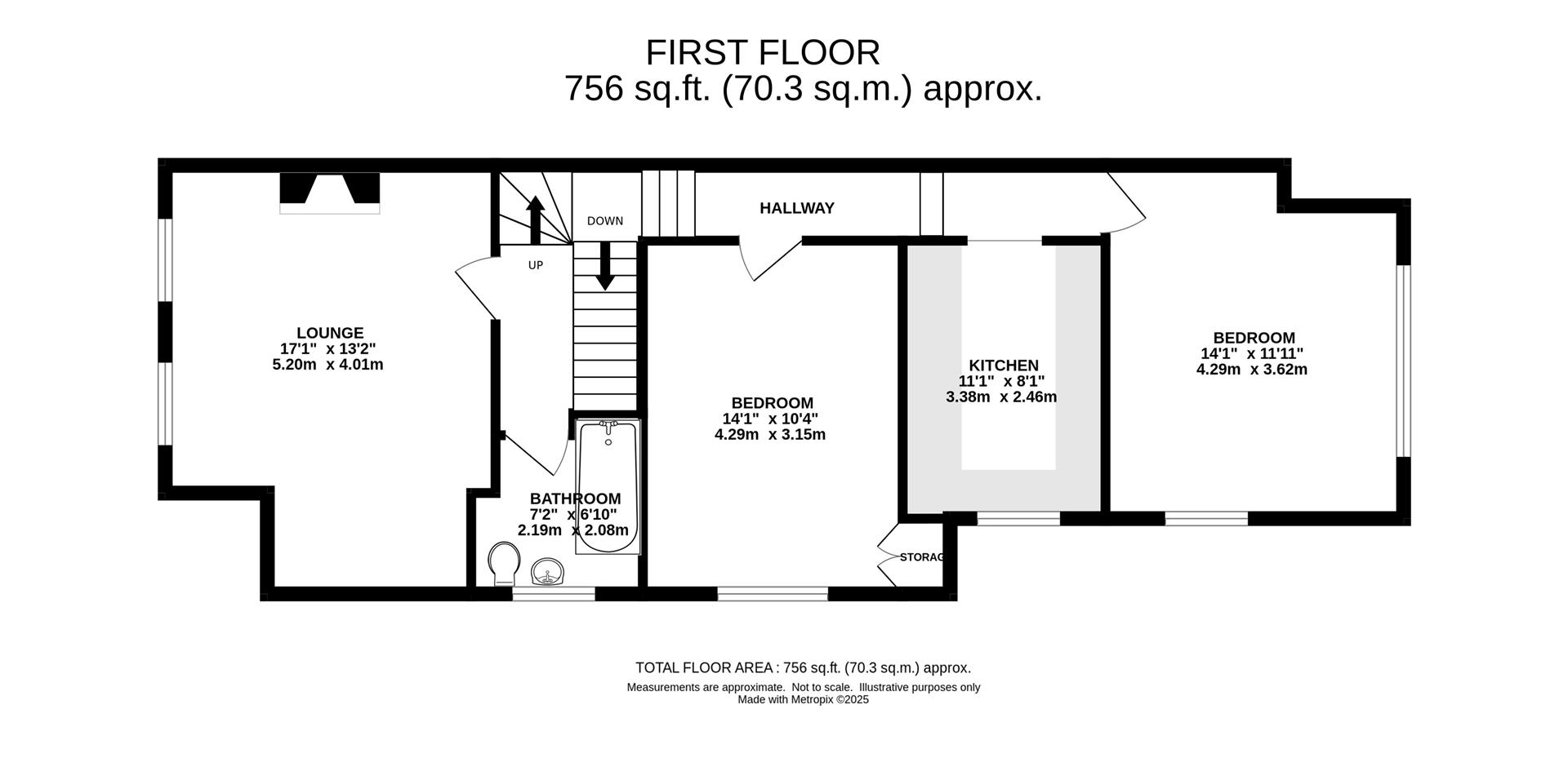 76a, Crescent Road, Brentwood floorplan