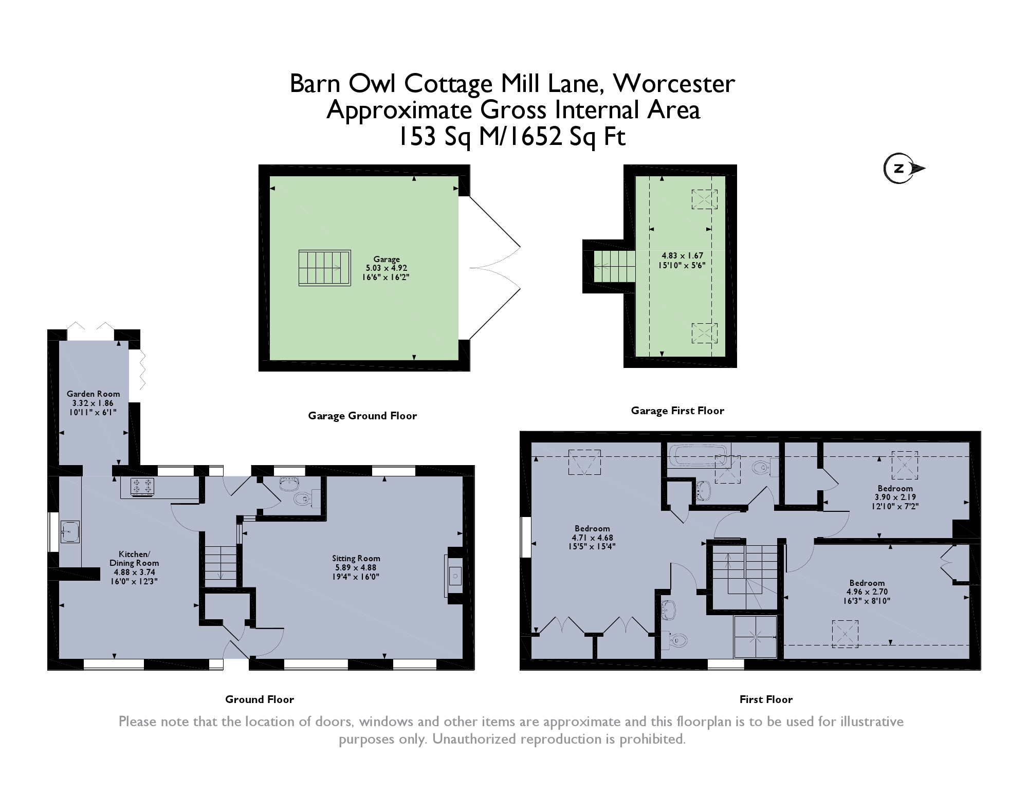 3 Bedrooms Barn conversion for sale in Radford, Worcester, Worcestershire WR7