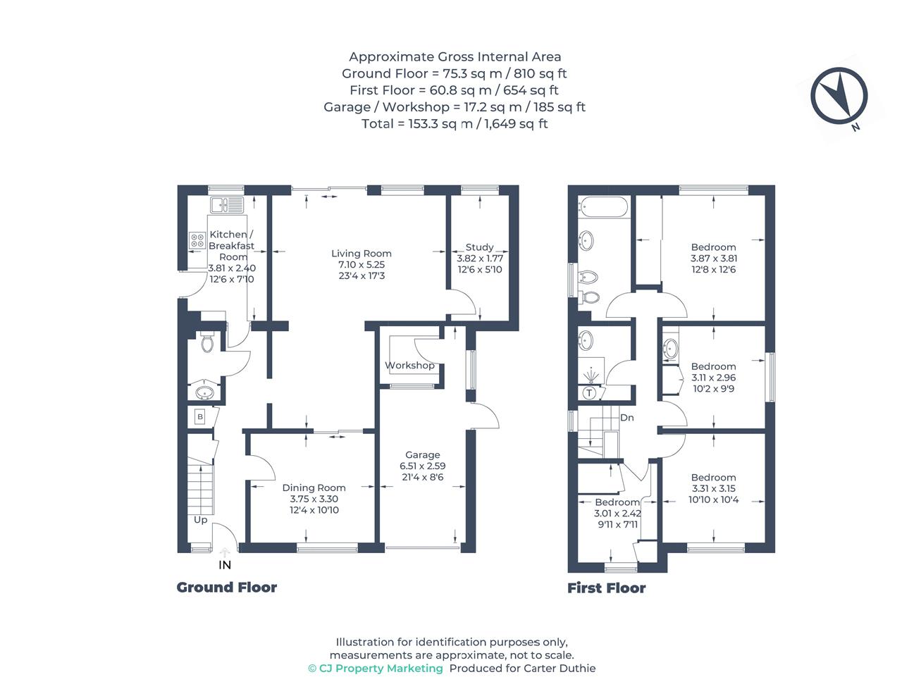 Ashcroft Drive, Denham Green floorplan