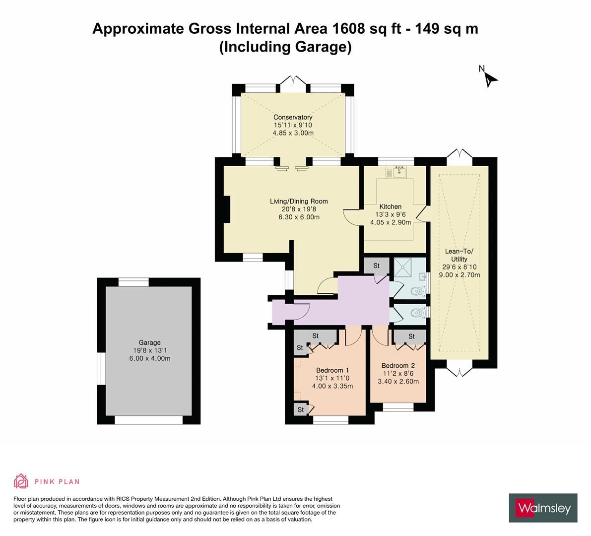 1, Haldane Road, Reading floorplan