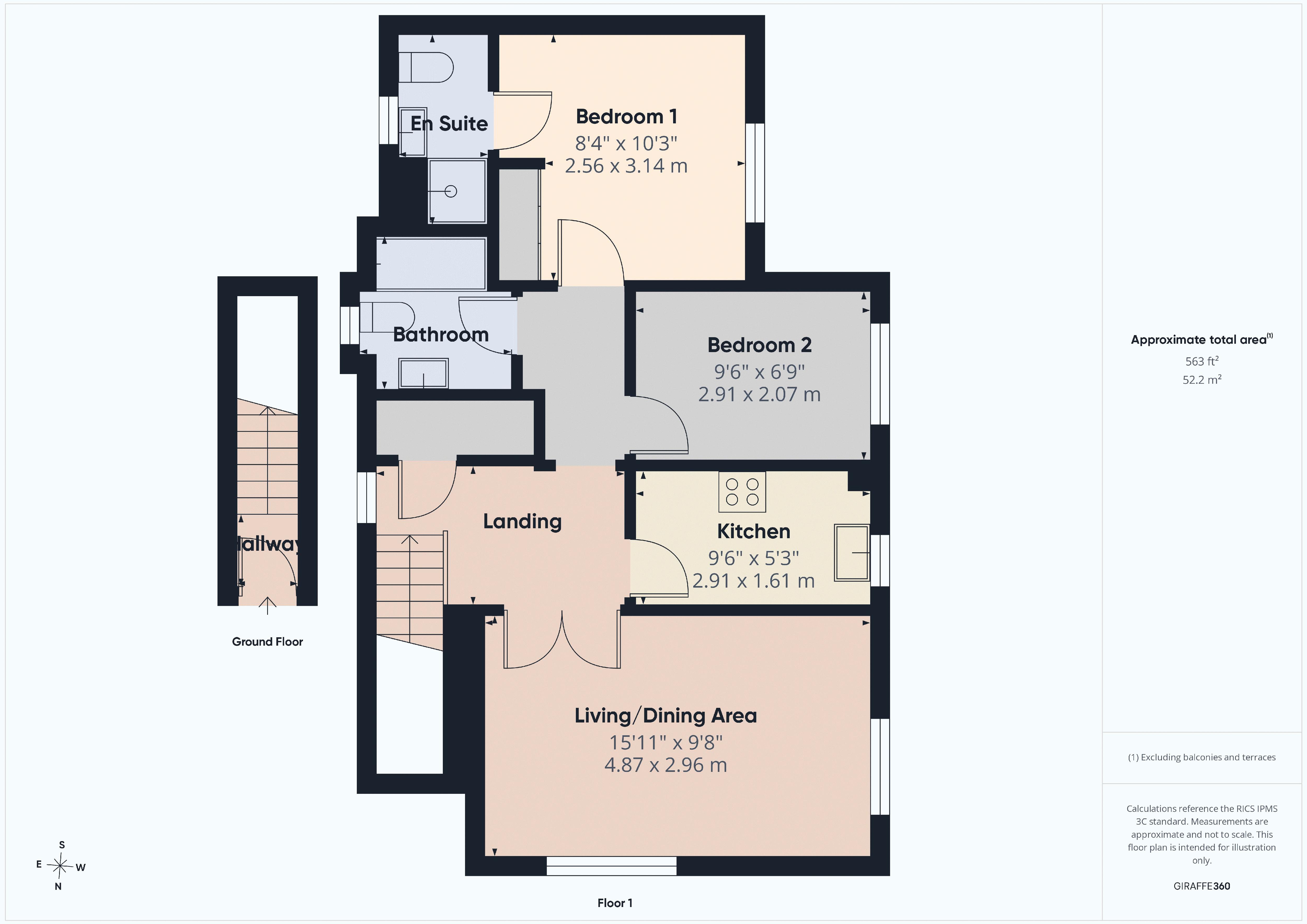 28, Willowbank Gardens, Tadworth floorplan