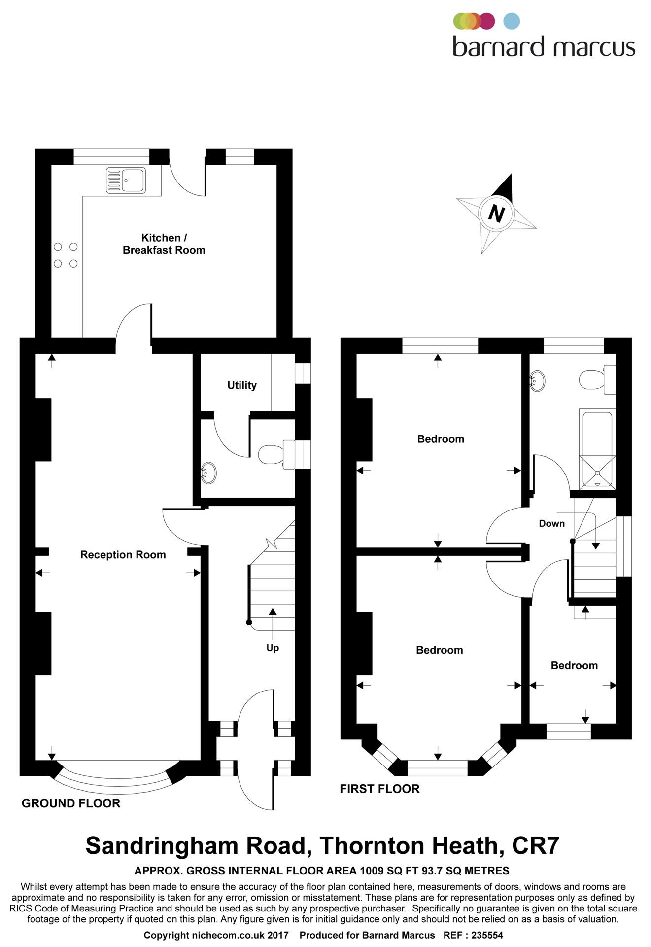 4 Bedrooms  to rent in Sandringham Road, Thornton Heath CR7