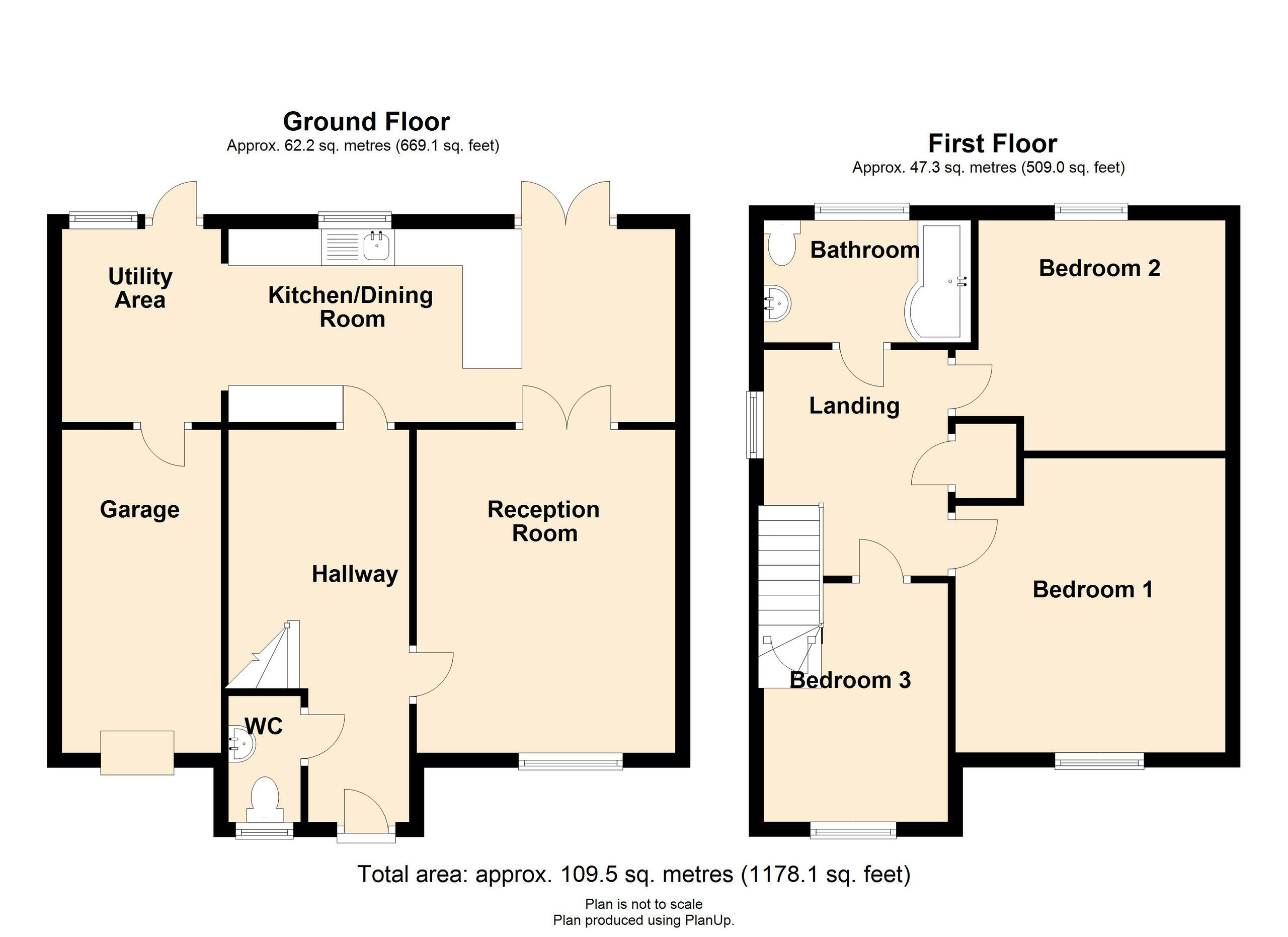 The Hawthorns, Pant, Merthyr Tydfil CF48, 3 bedroom detached house for