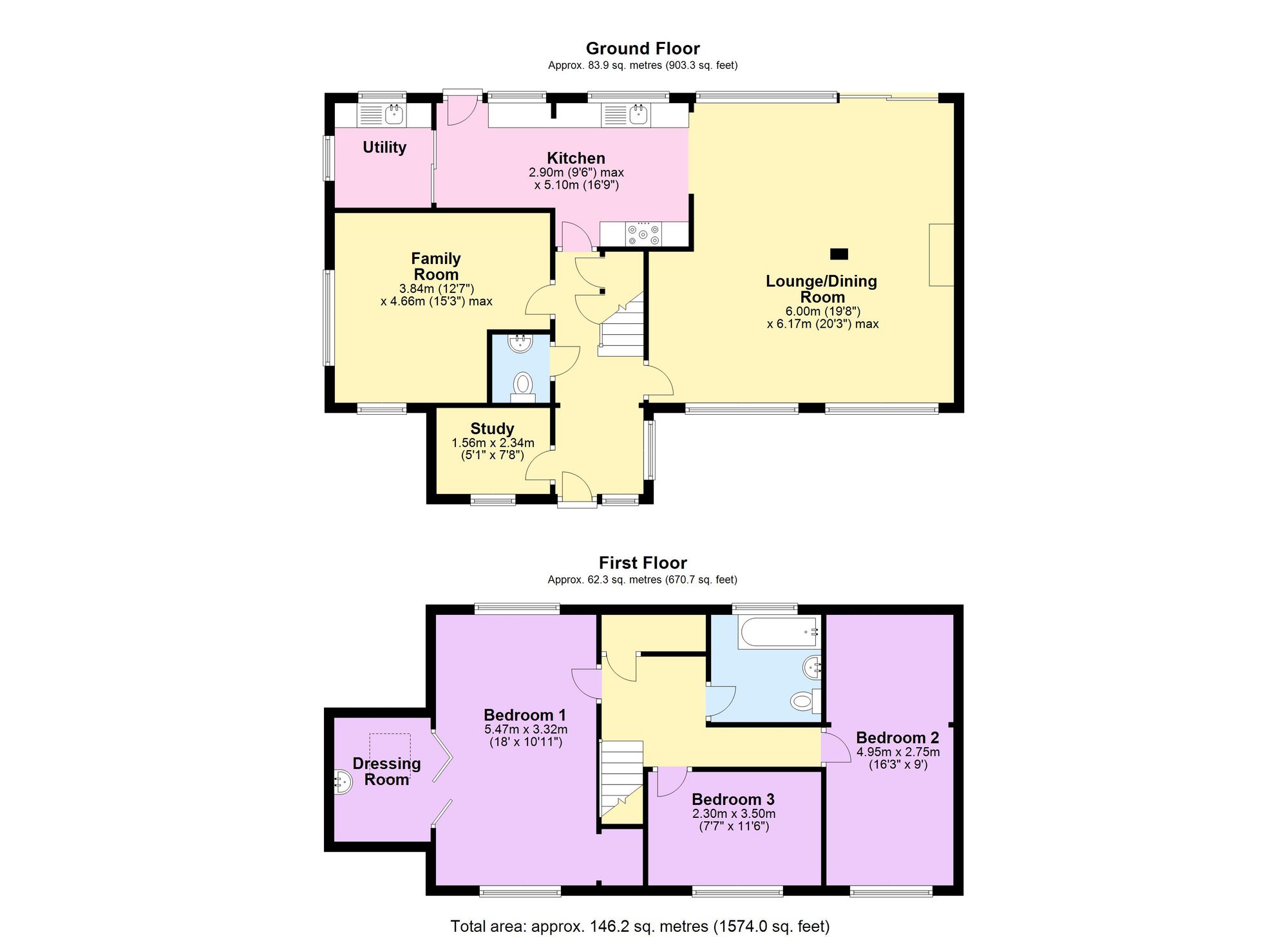 Byways, Shuckburgh Road, Southam floorplan