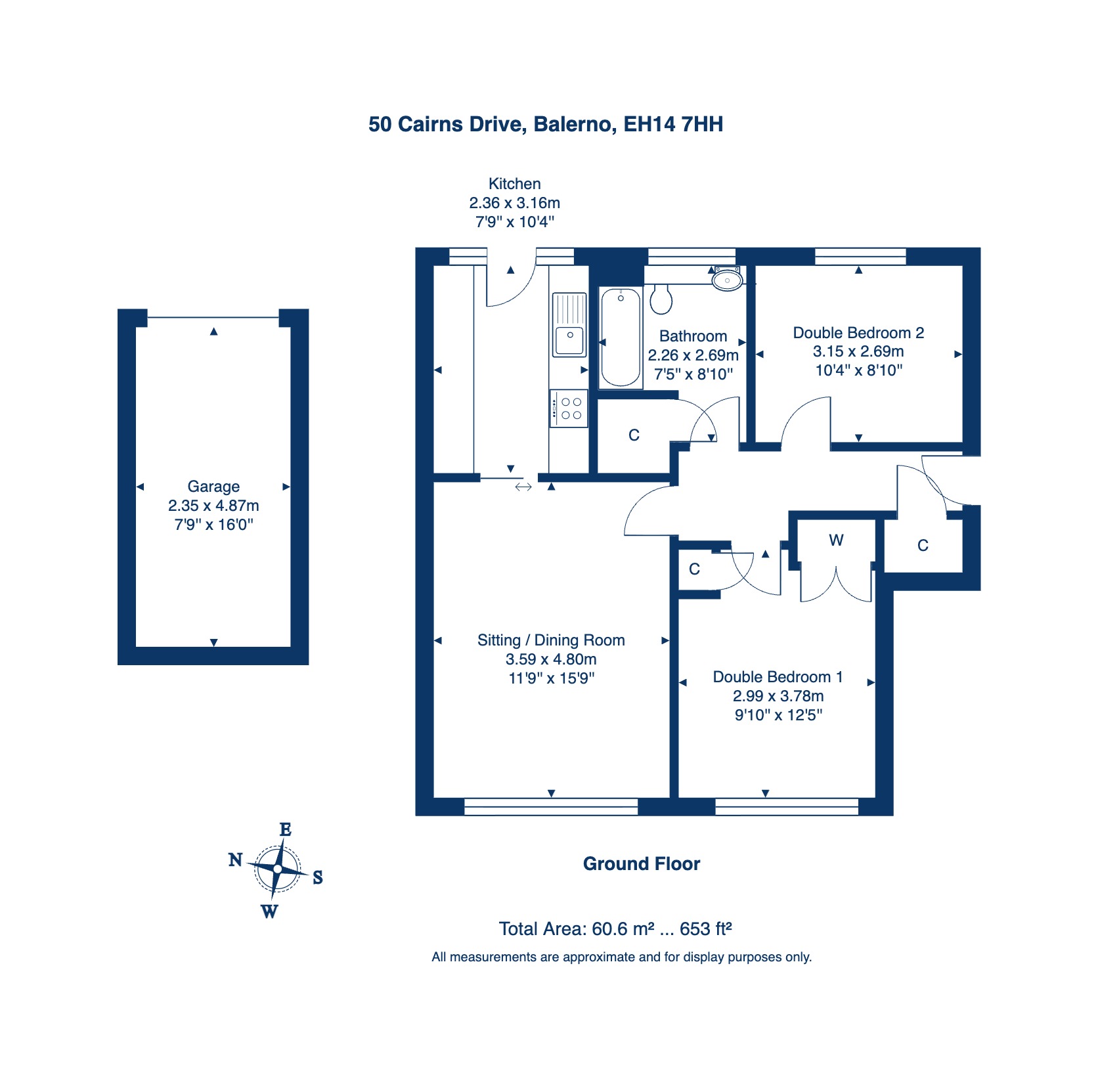 50, Cairns Drive, Balerno floorplan